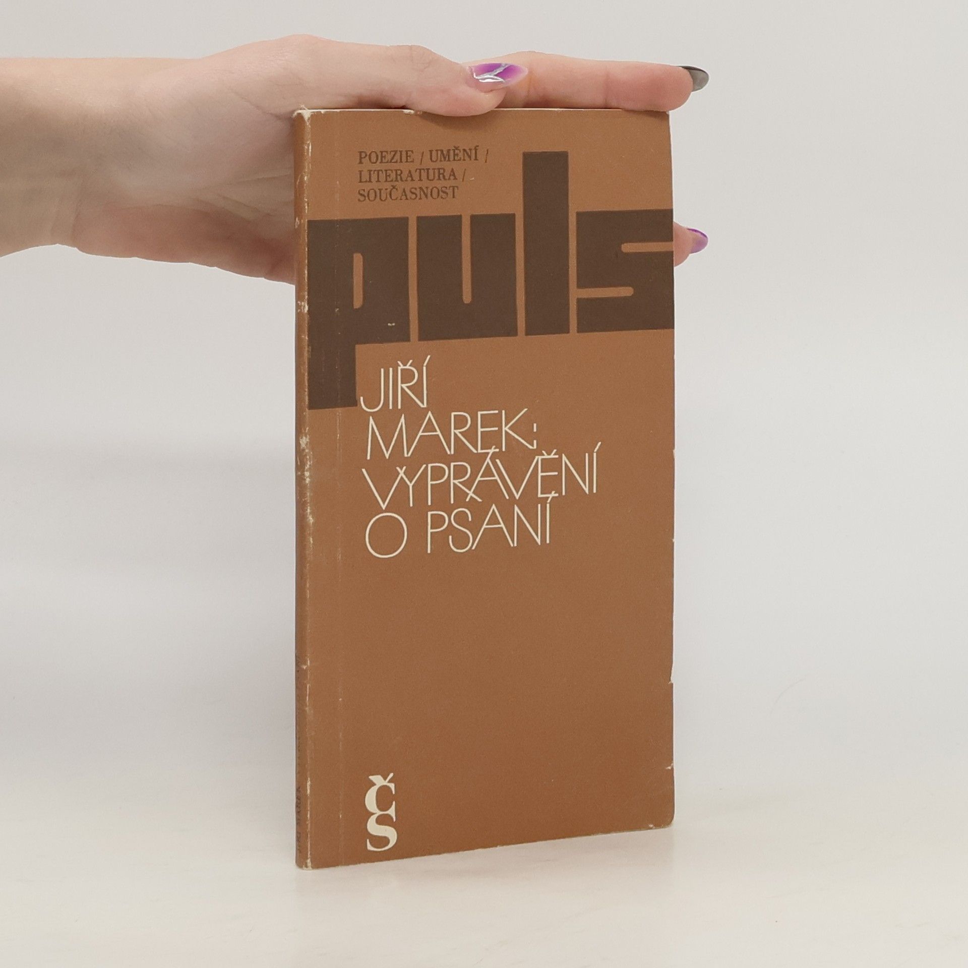 Jiří Marek Vyprávění o psaní