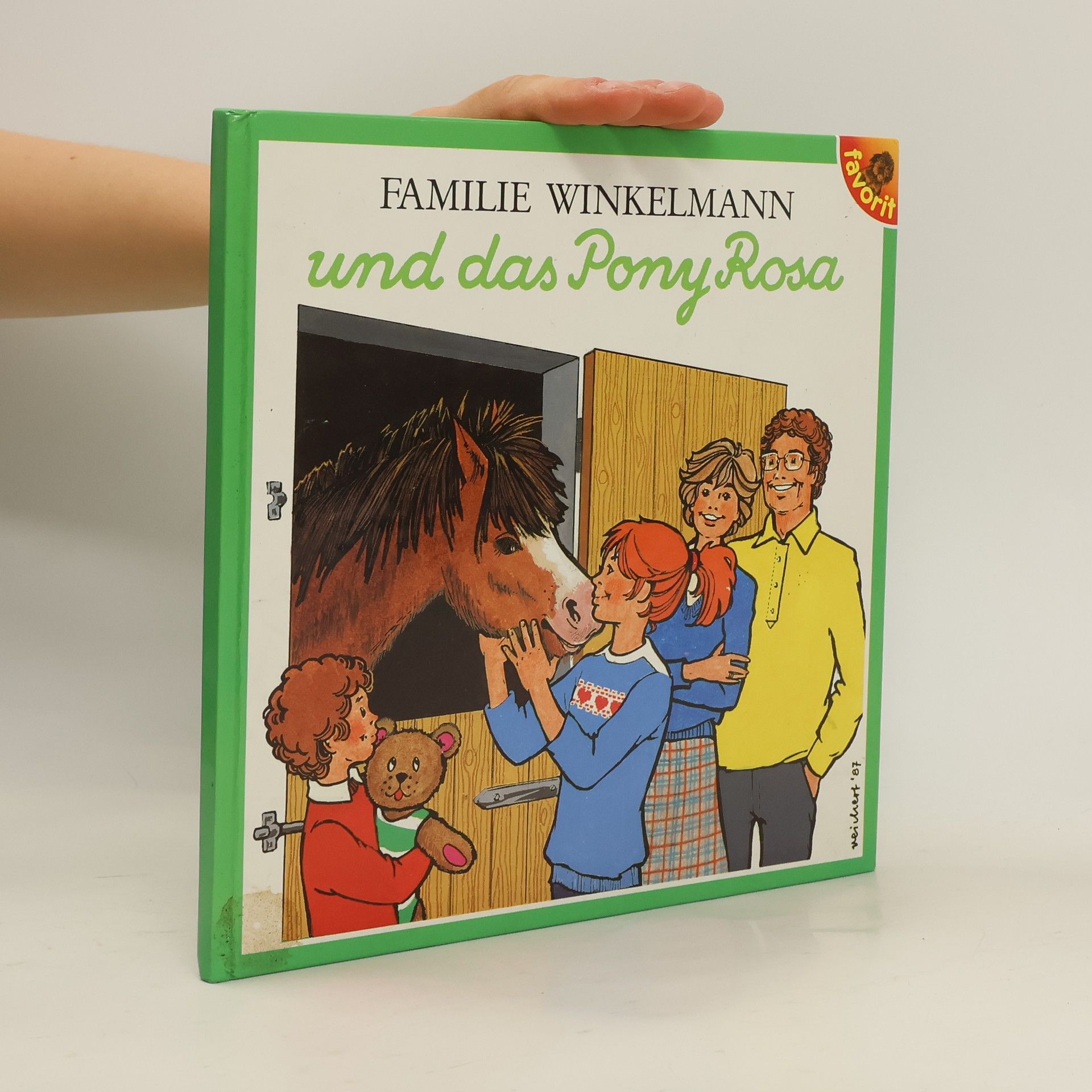 Anelie Reichert Familie Winkelmann und das Pony Rosa