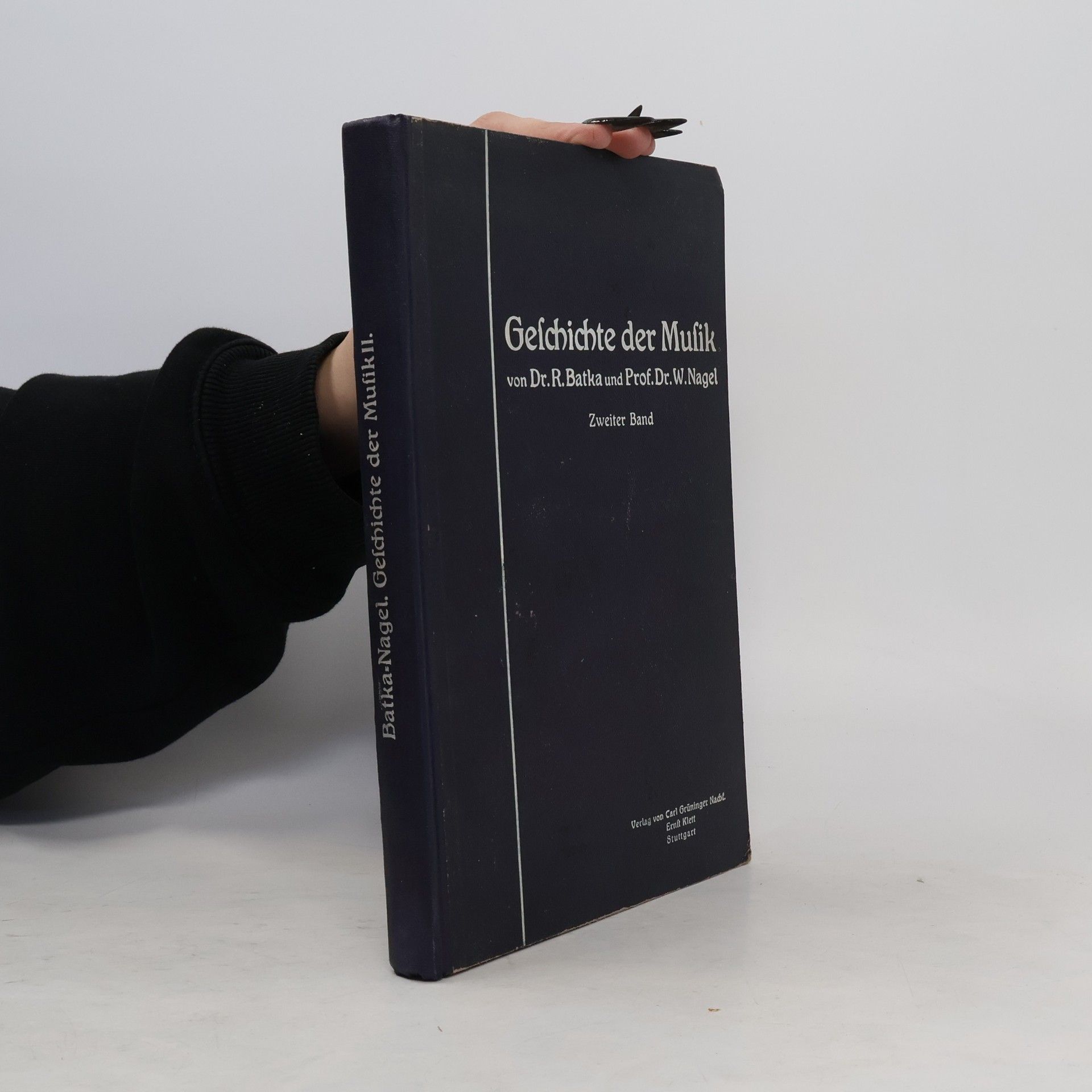 Richard Batka Geschichte der Musik II. Band