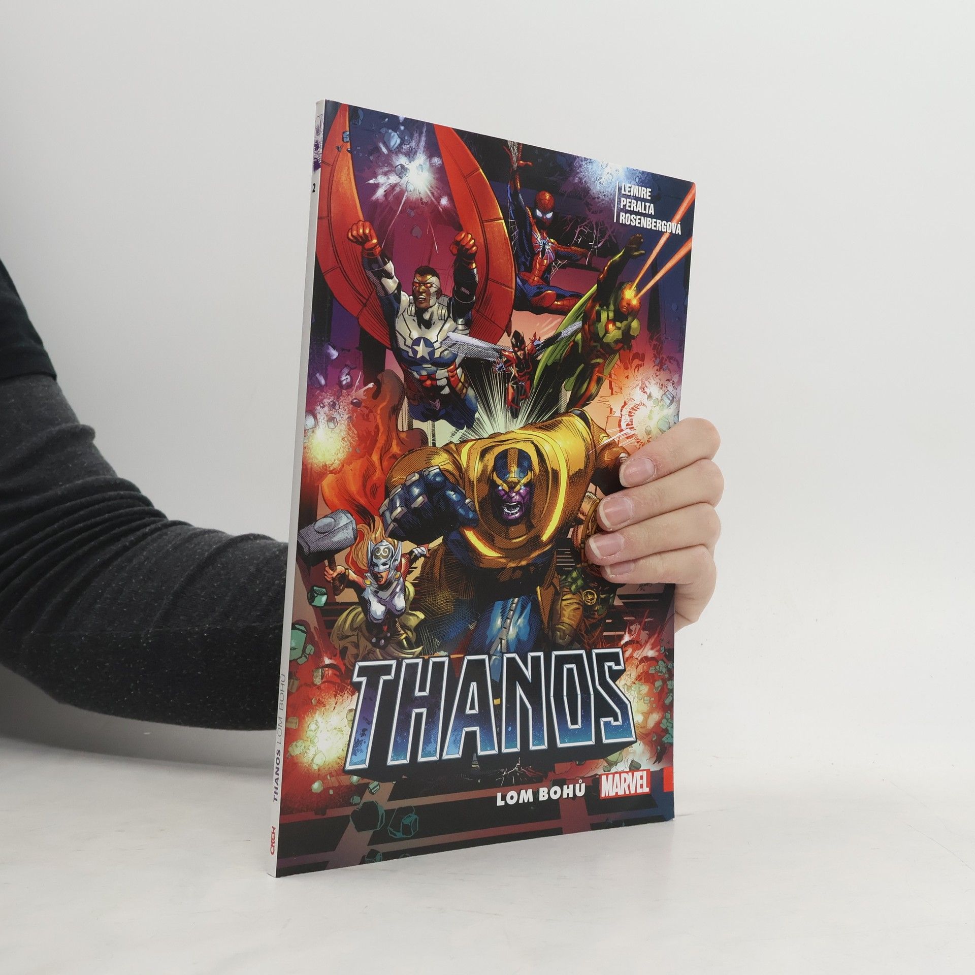 Jeff Lemire Thanos. Lom bohů