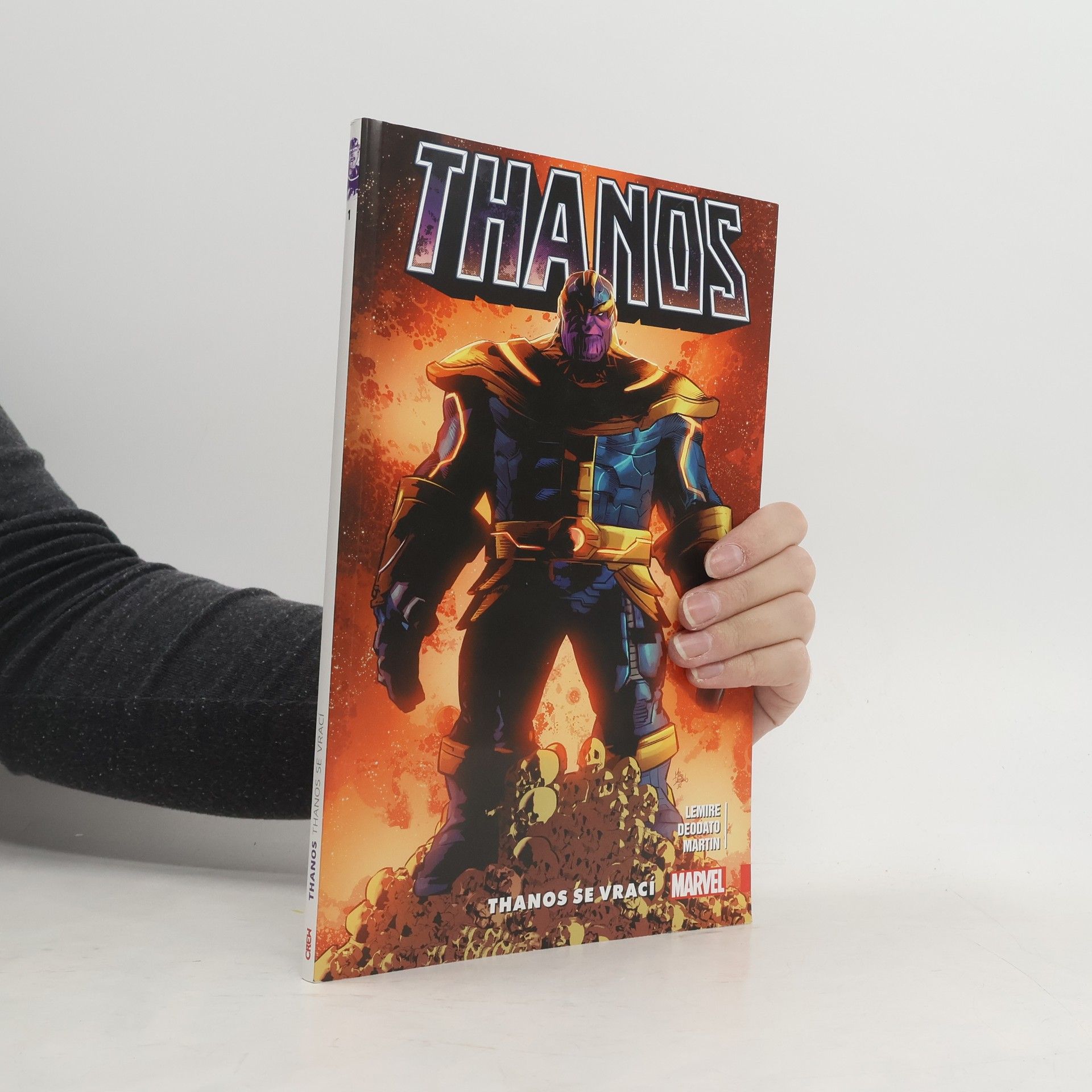 Jeff Lemire Thanos. Thanos se vrací