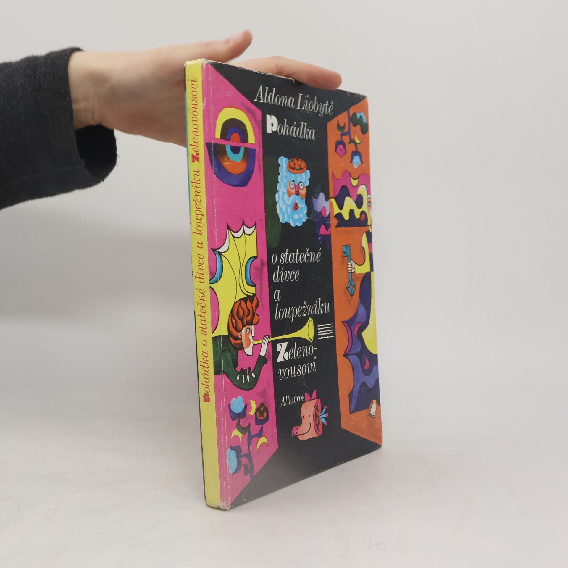 Aldona Liobytė Pohádka o statečné dívce a loupežníku Zelenovousovi
