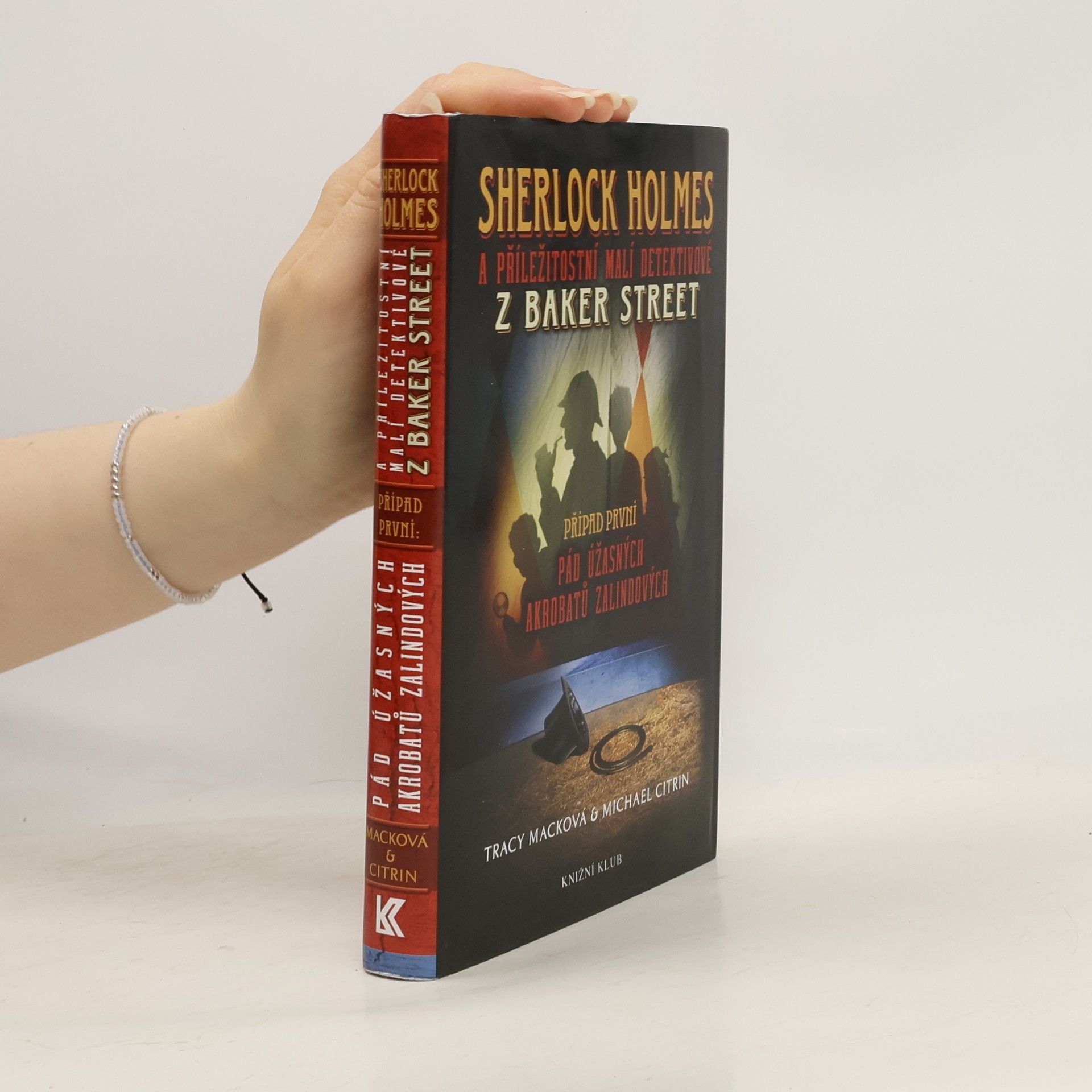 Michael Citrin Sherlock Holmes a příležitostní malí detektivové z Baker Street. Případ první. Pád úžasných akrobatů Zalindových