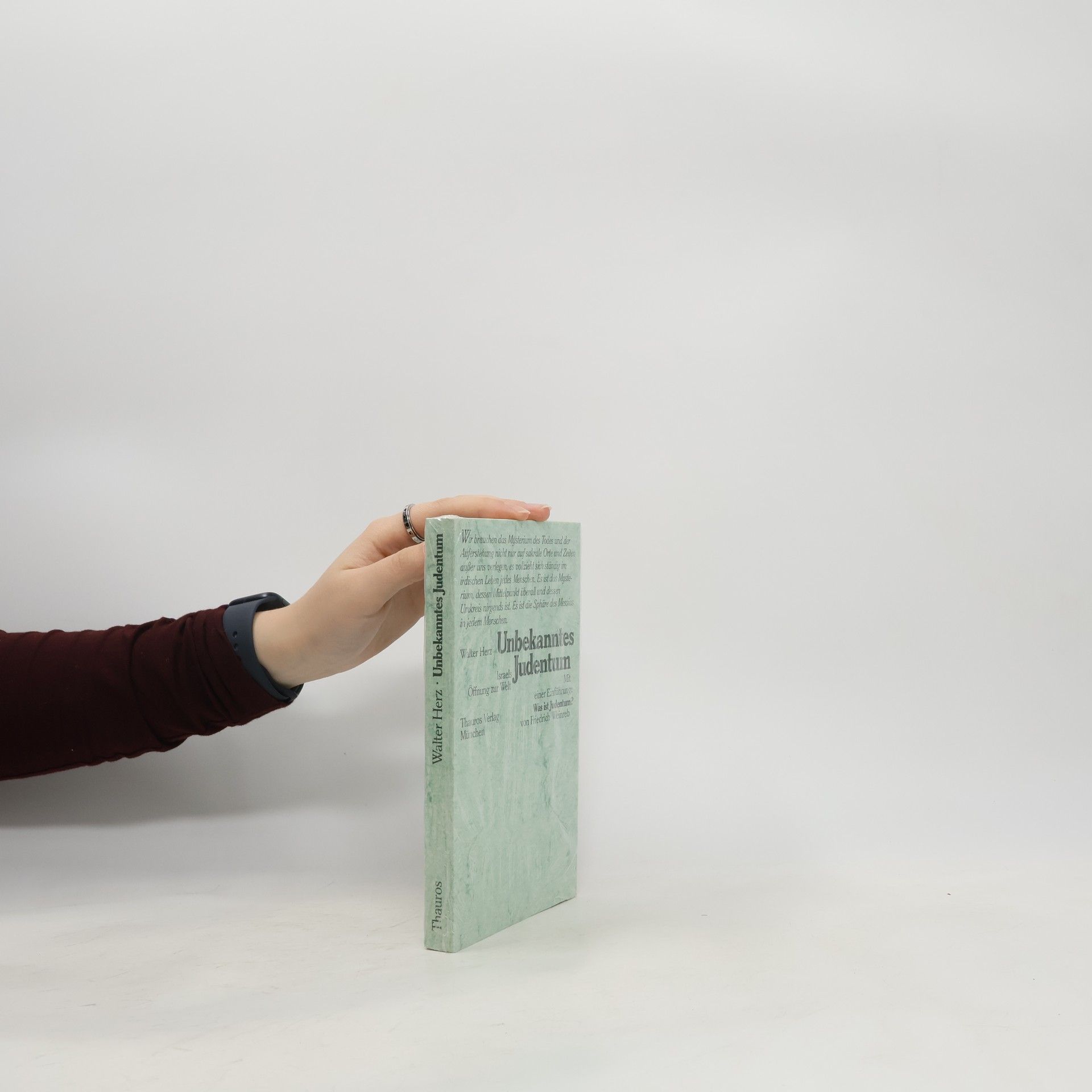 Walter Herz Unbekanntes Judentum