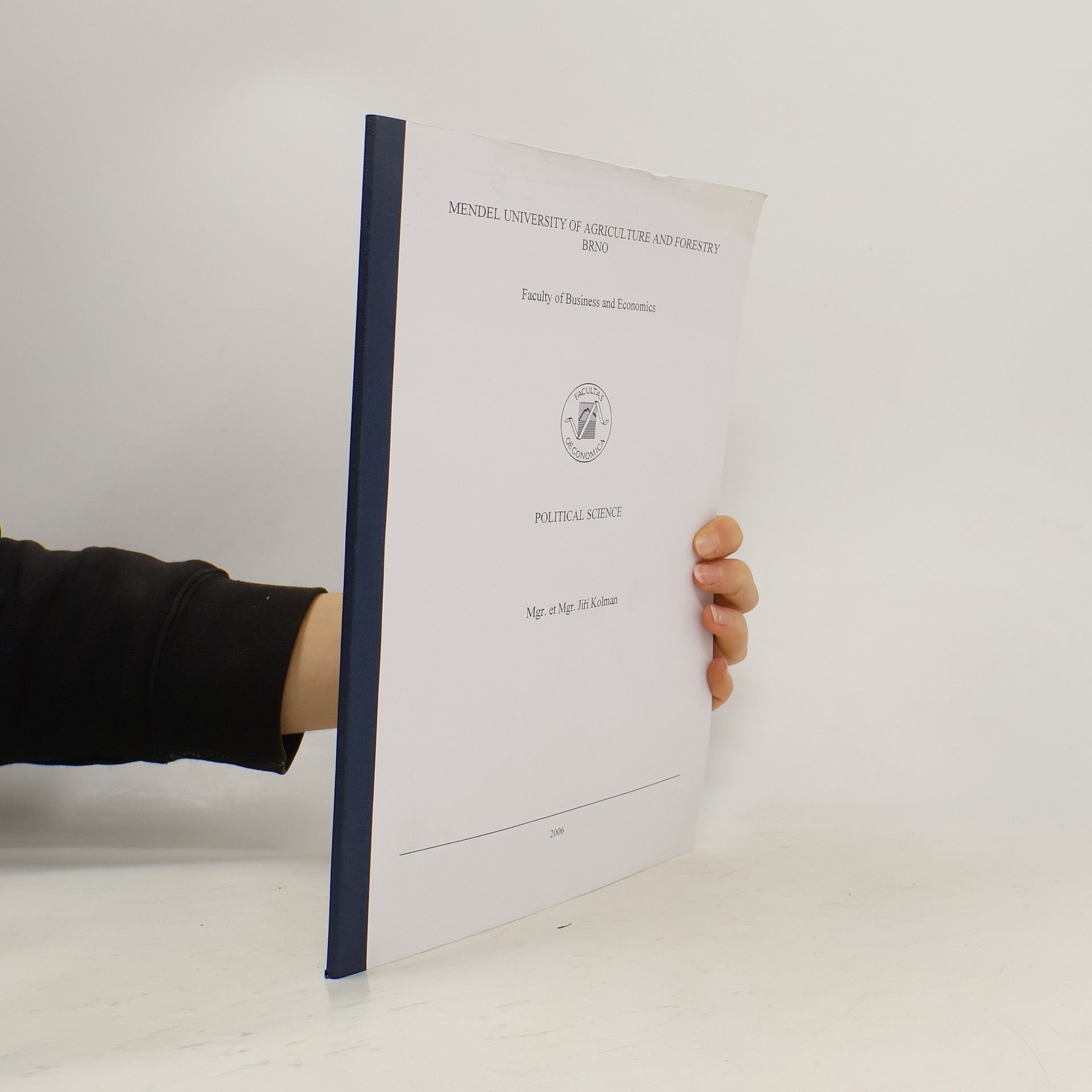 Jiří Kolman Political Science