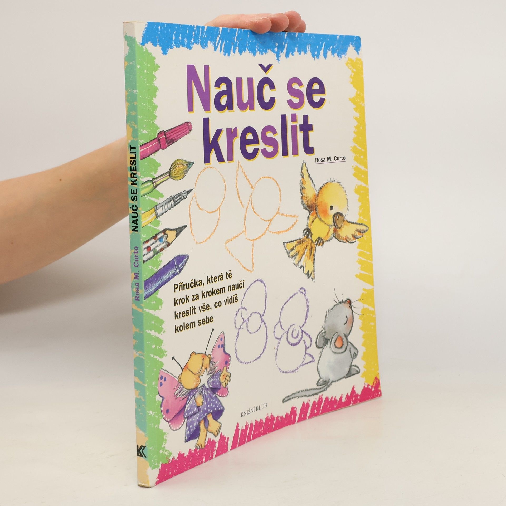 Rosa María Curto Nauč se kreslit. Příručka, která tě krok za krokem naučí kreslit vše, co vidíš kolem sebe