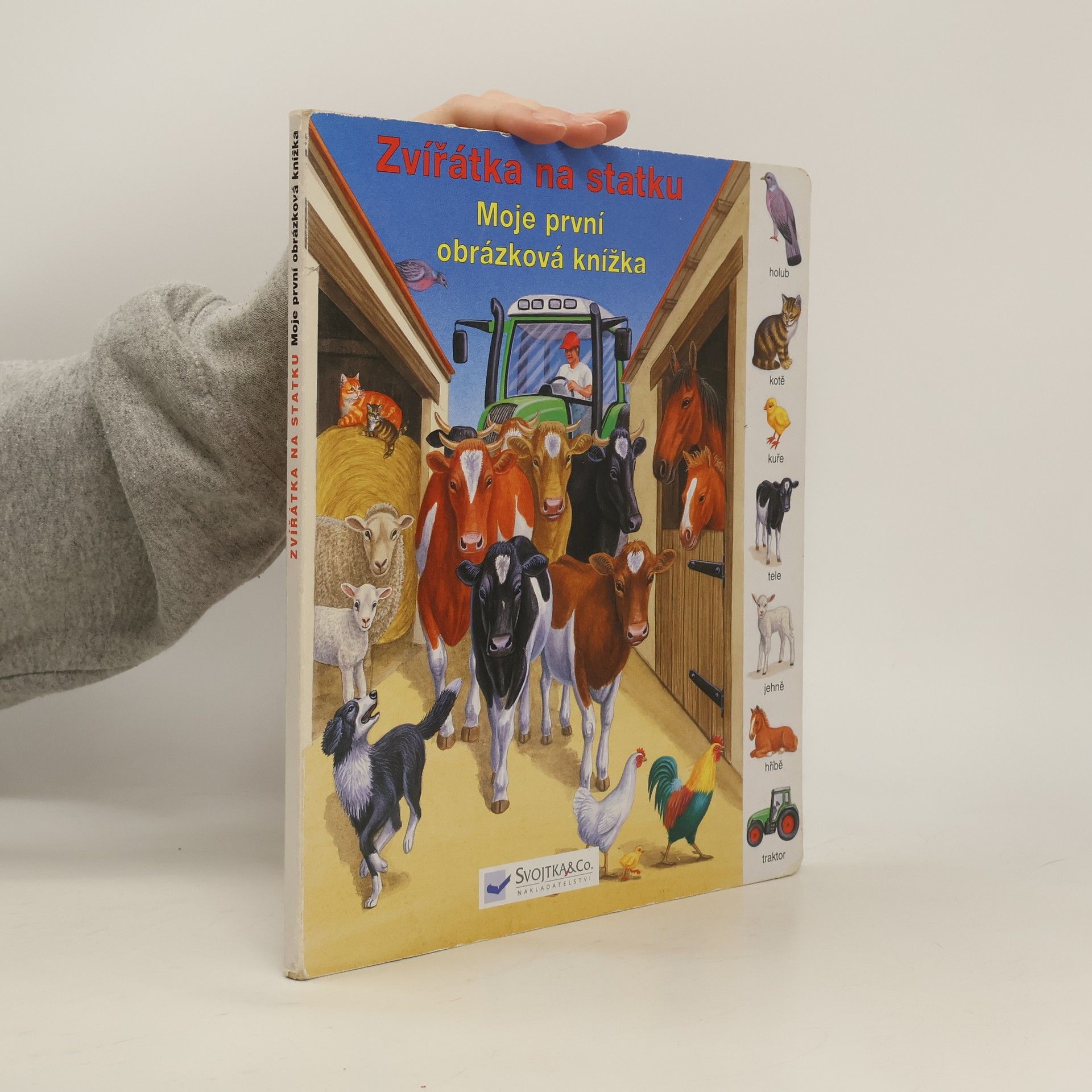 Jiří Dvořák Zvířátka na statku: Moje první obrázková knížka