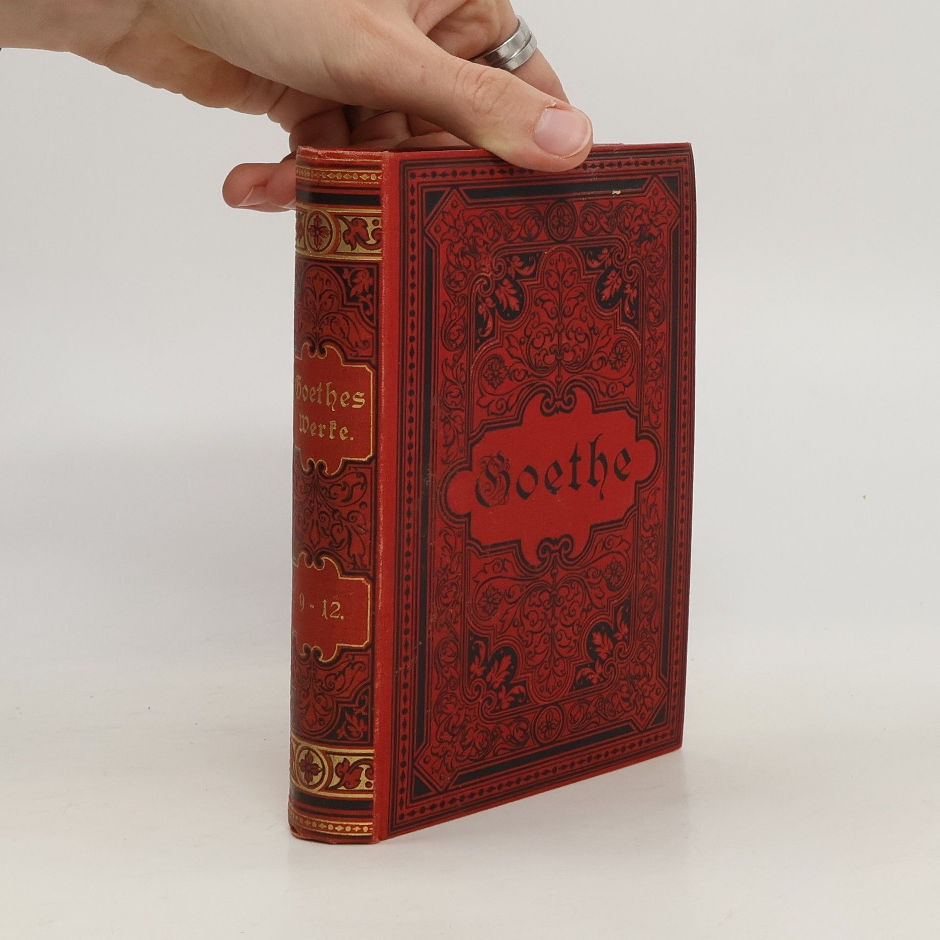 Johann Wolfgang von Goethe Goethes Werke 9-12