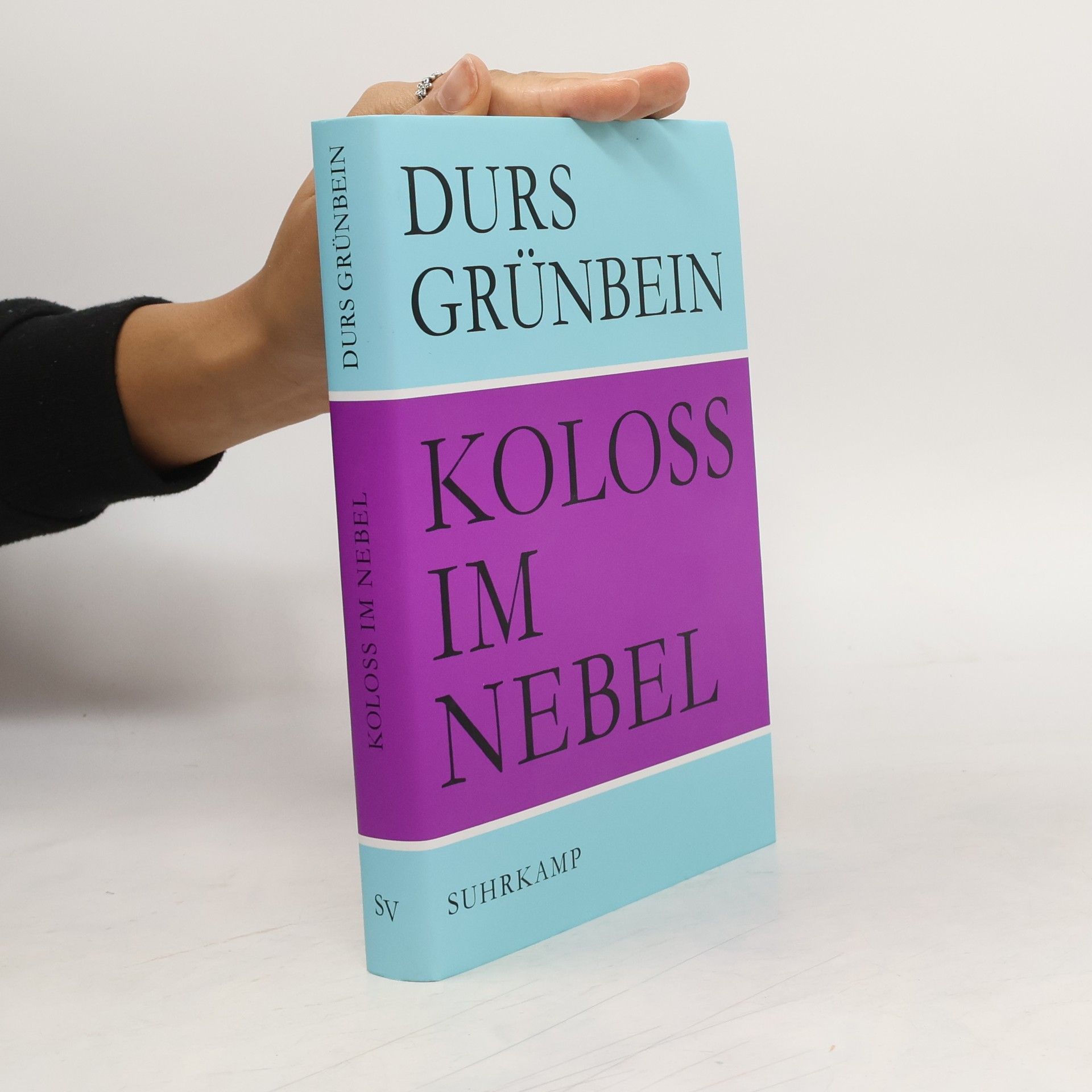 Durs Grünbein Koloß im Nebel