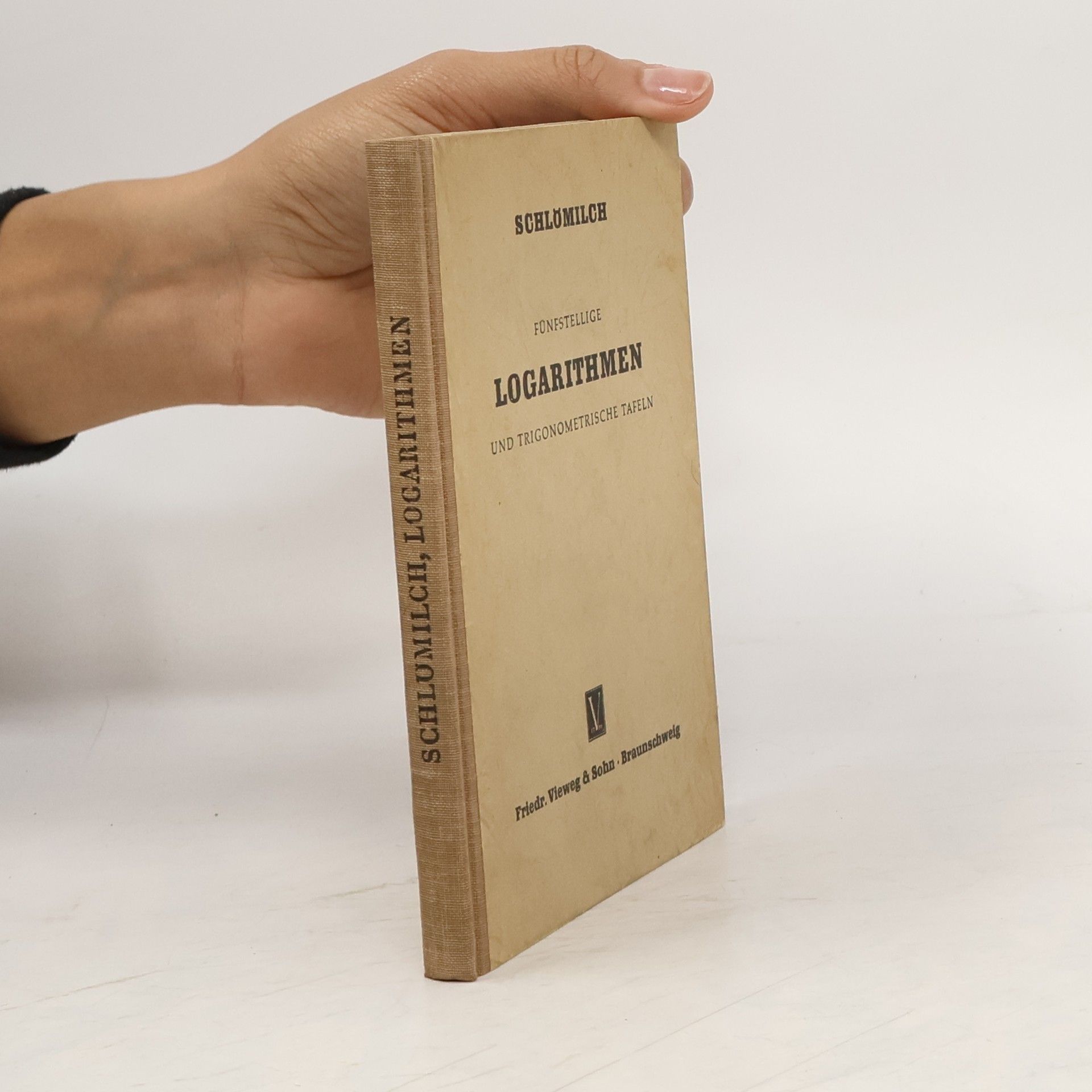 Fünfstellige Logarithmen und trigonometrische Tafeln