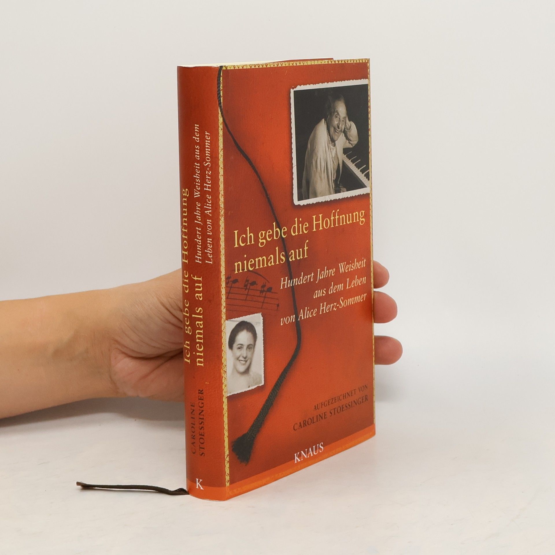 Caroline Stoessinger Ich gebe die Hoffnung niemals auf