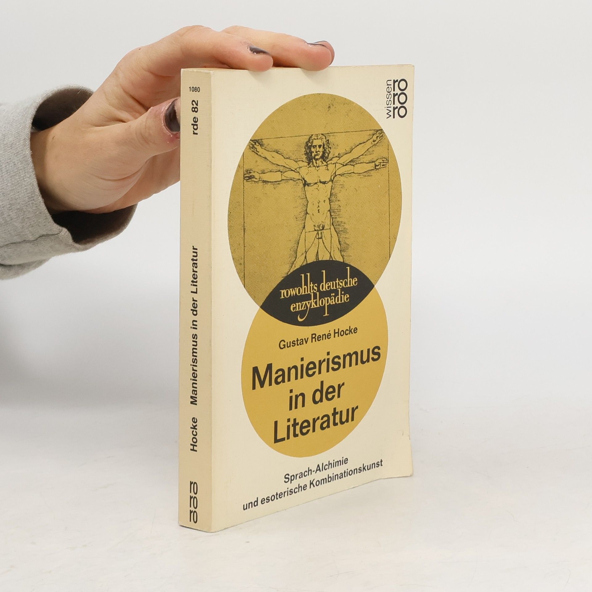 Gustav René Hocke Manierismus in der Literatur