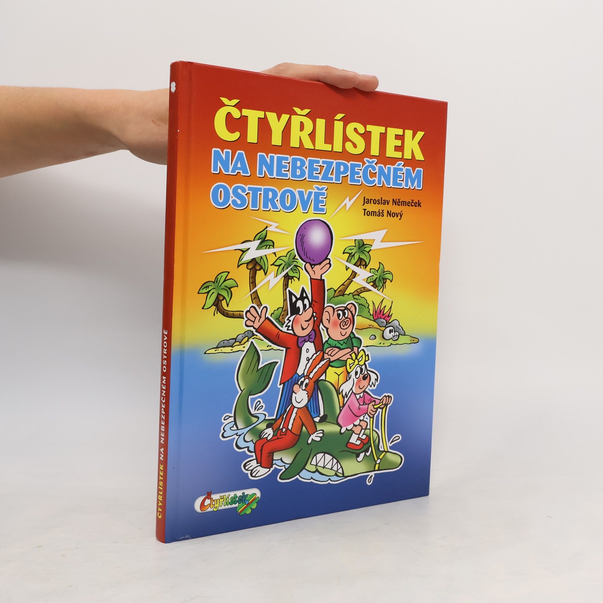 Jaroslav Němeček Čtyřlístek na nebezpečném ostrově