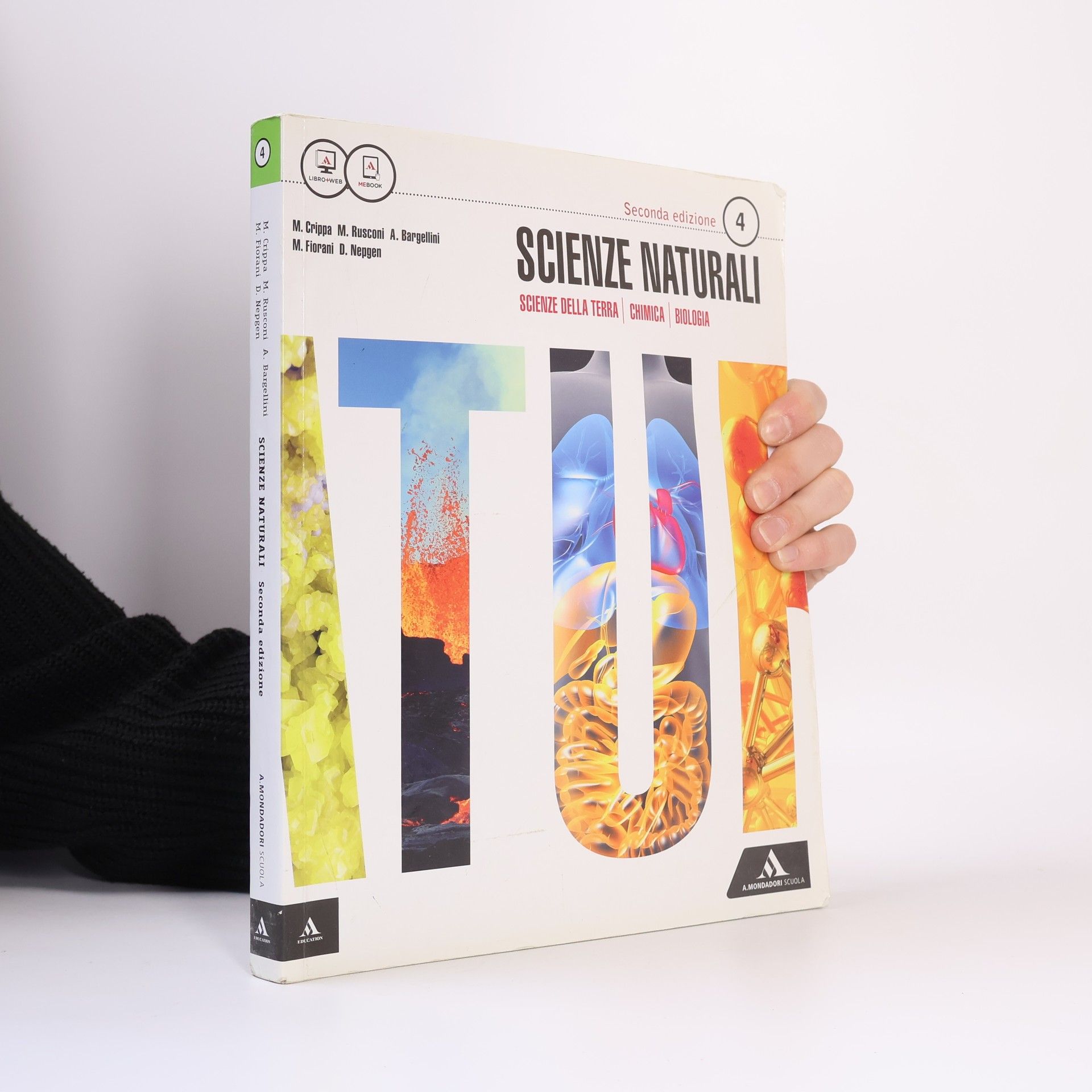 Collectif d'auteurs Scienze Naturali 4. Seconda edizione