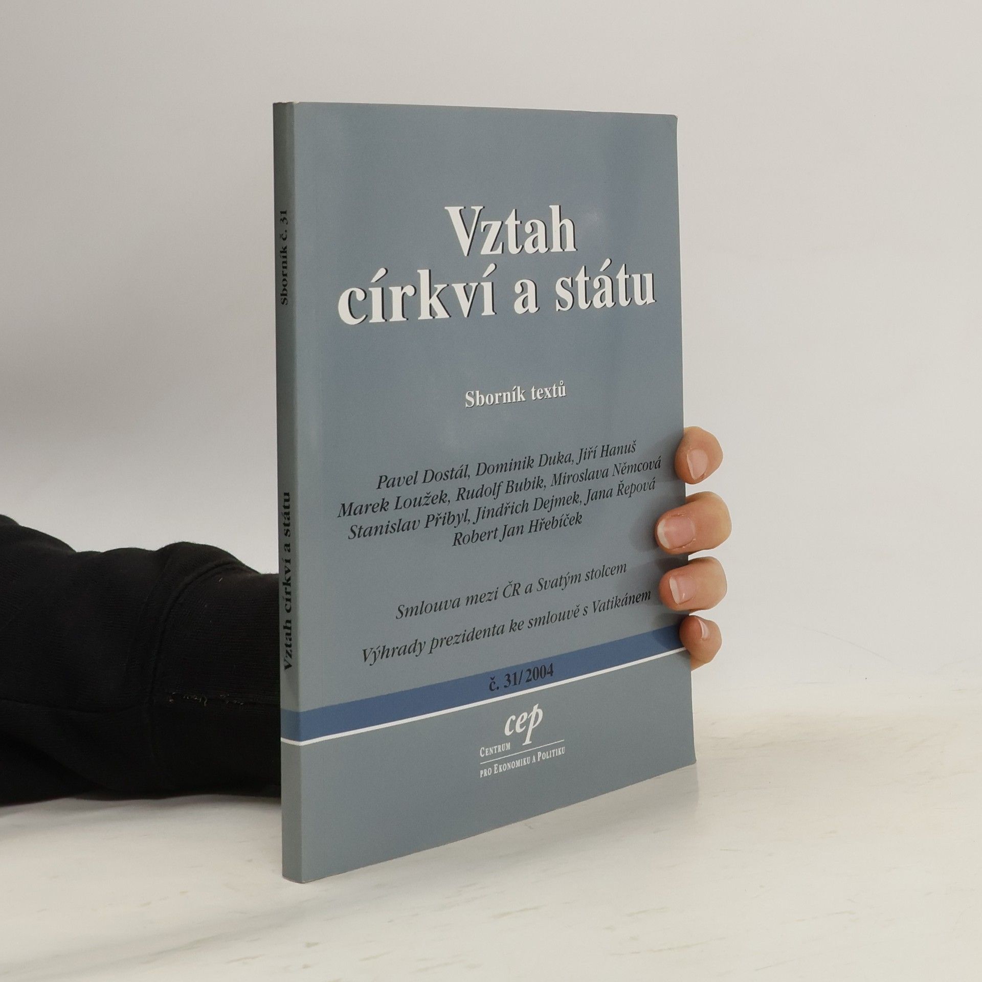Auteurscollectief Vztah církví a státu. Sborník textů. Sborník č. 31