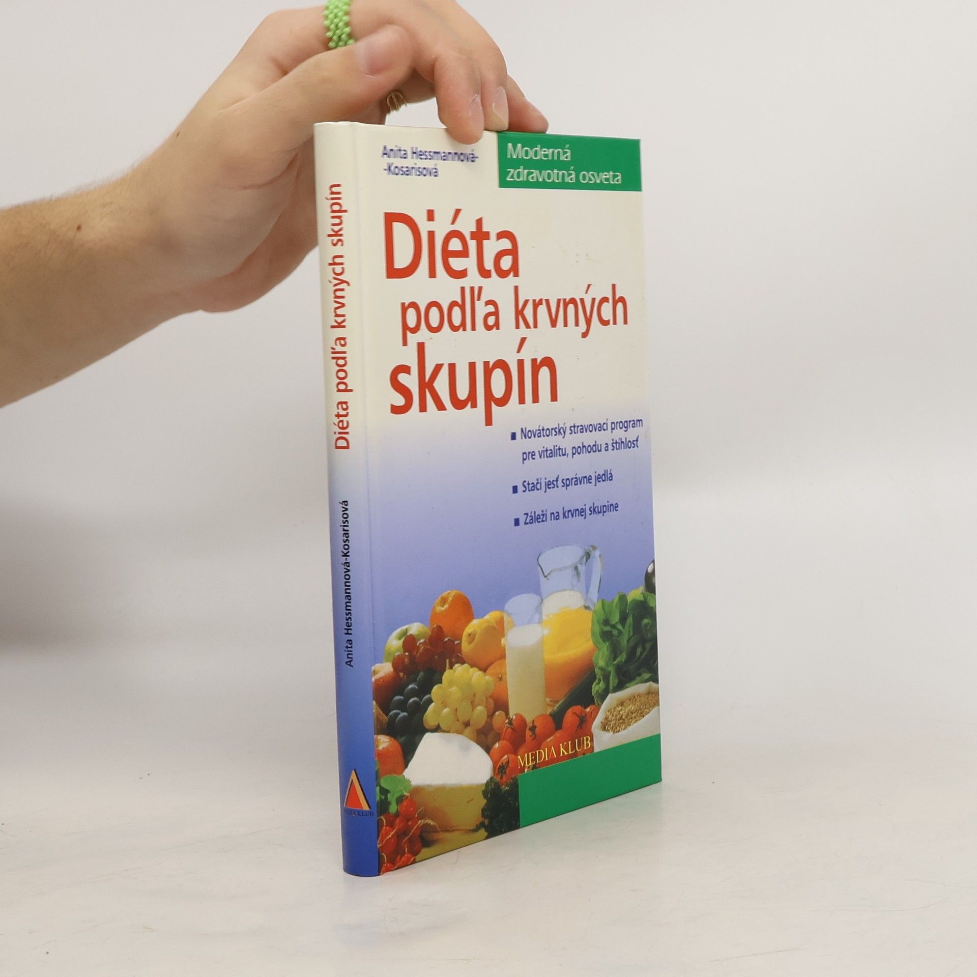 Anita Hessmann Kosaris Diéta podľa krvných skupín