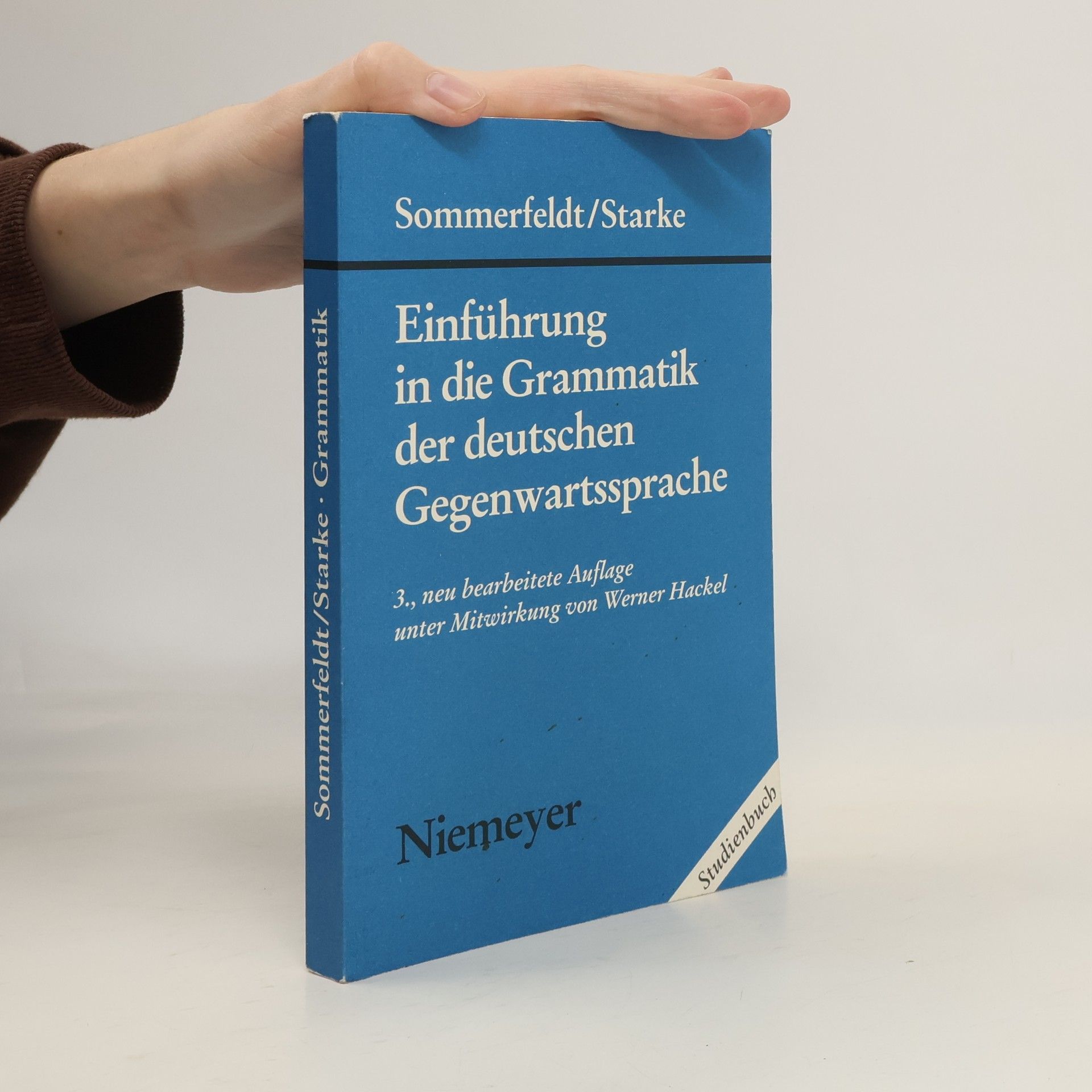Karl-Ernst Sommerfeldt Einführung in die Grammatik der deutschen Gegenwartssprache
