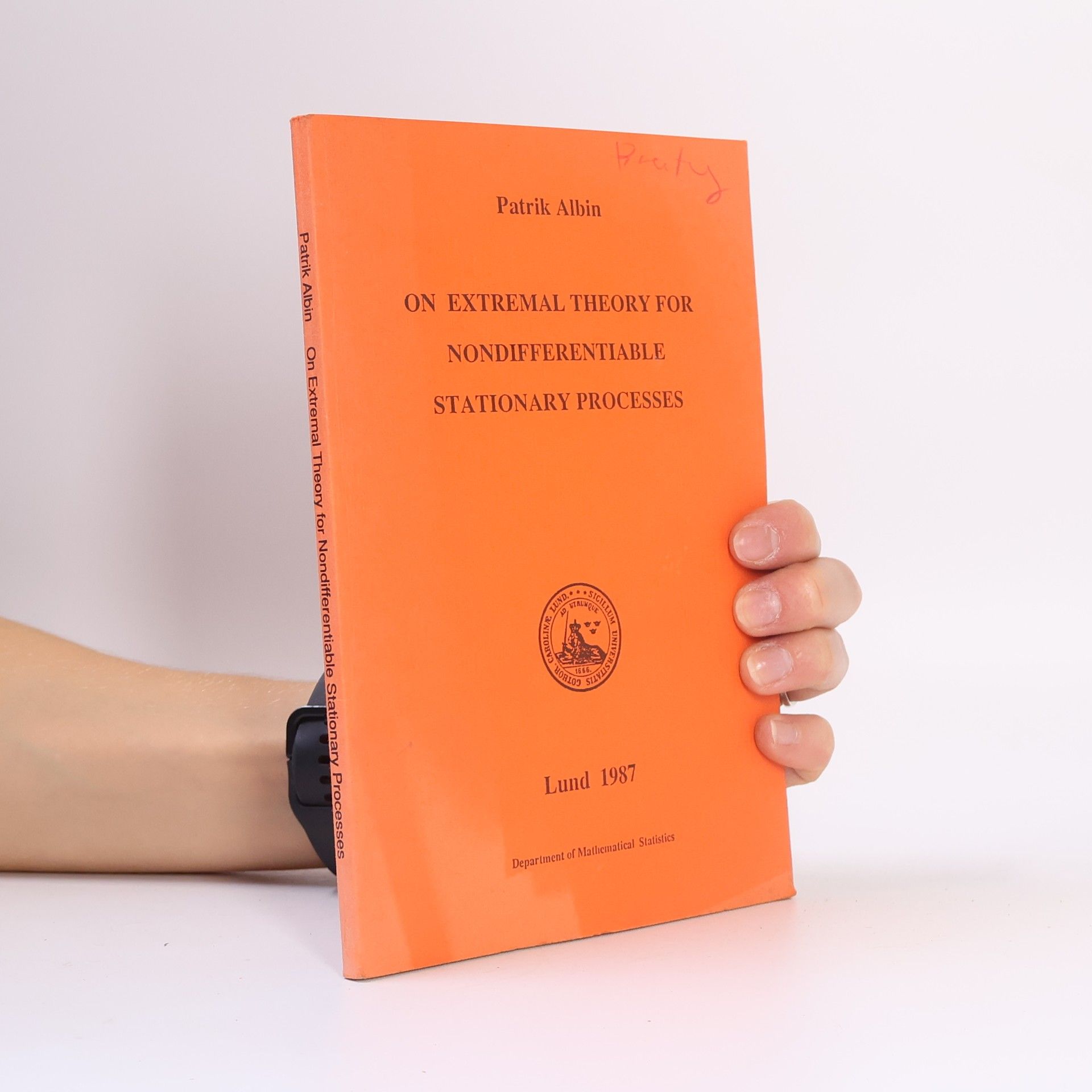 Patrik Albin On Extremal Theory for Nondifferentiable Stationary Processes