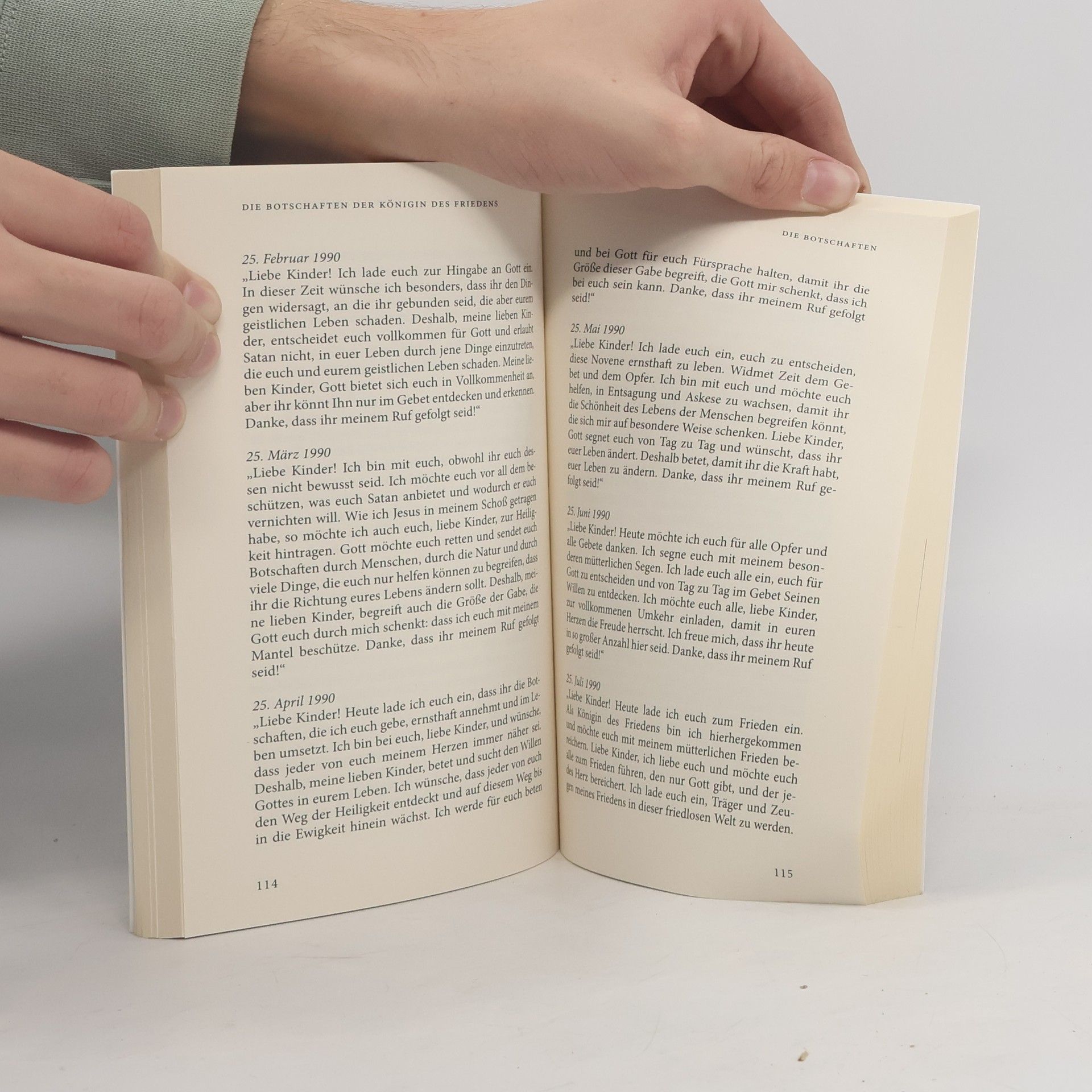 Autorenkollektiv DIE BOTSCHAFTEN DER KÖNIGIN DES FRIEDENS