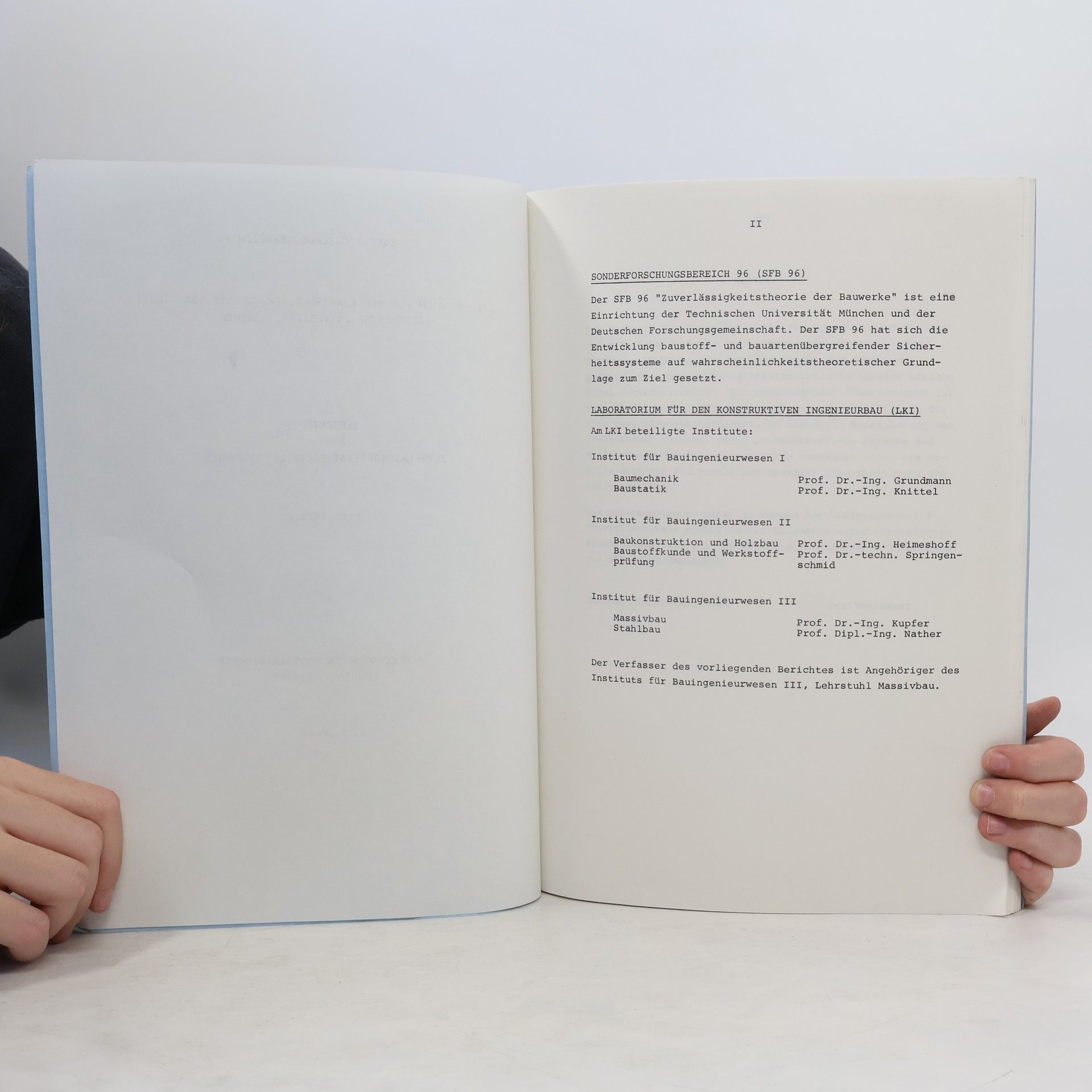 Autorenkollektiv Berichte zur Zuverlässigkeitstheorie der Bauwerke