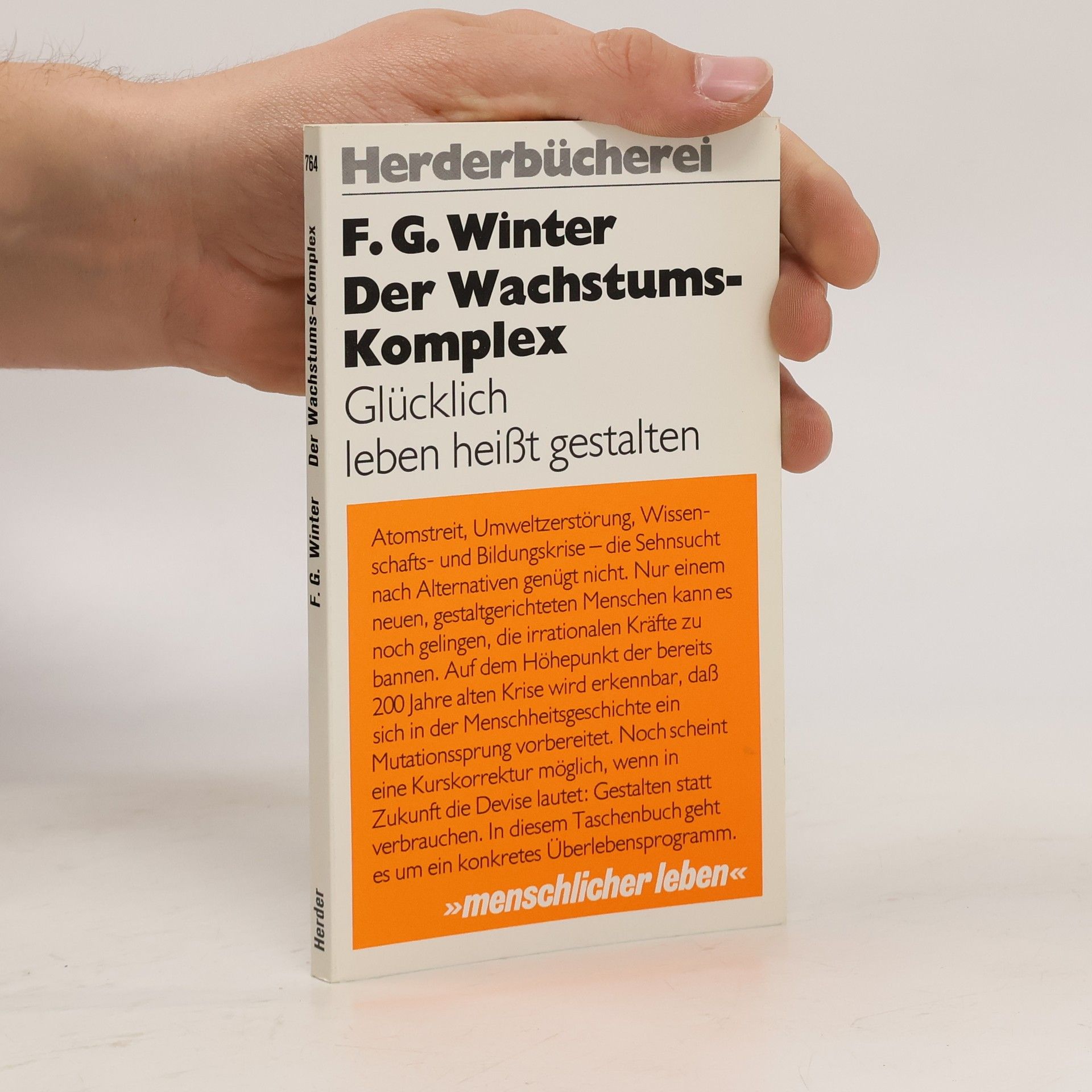 Friedrich G. Winter Der Wachstums-Komplex