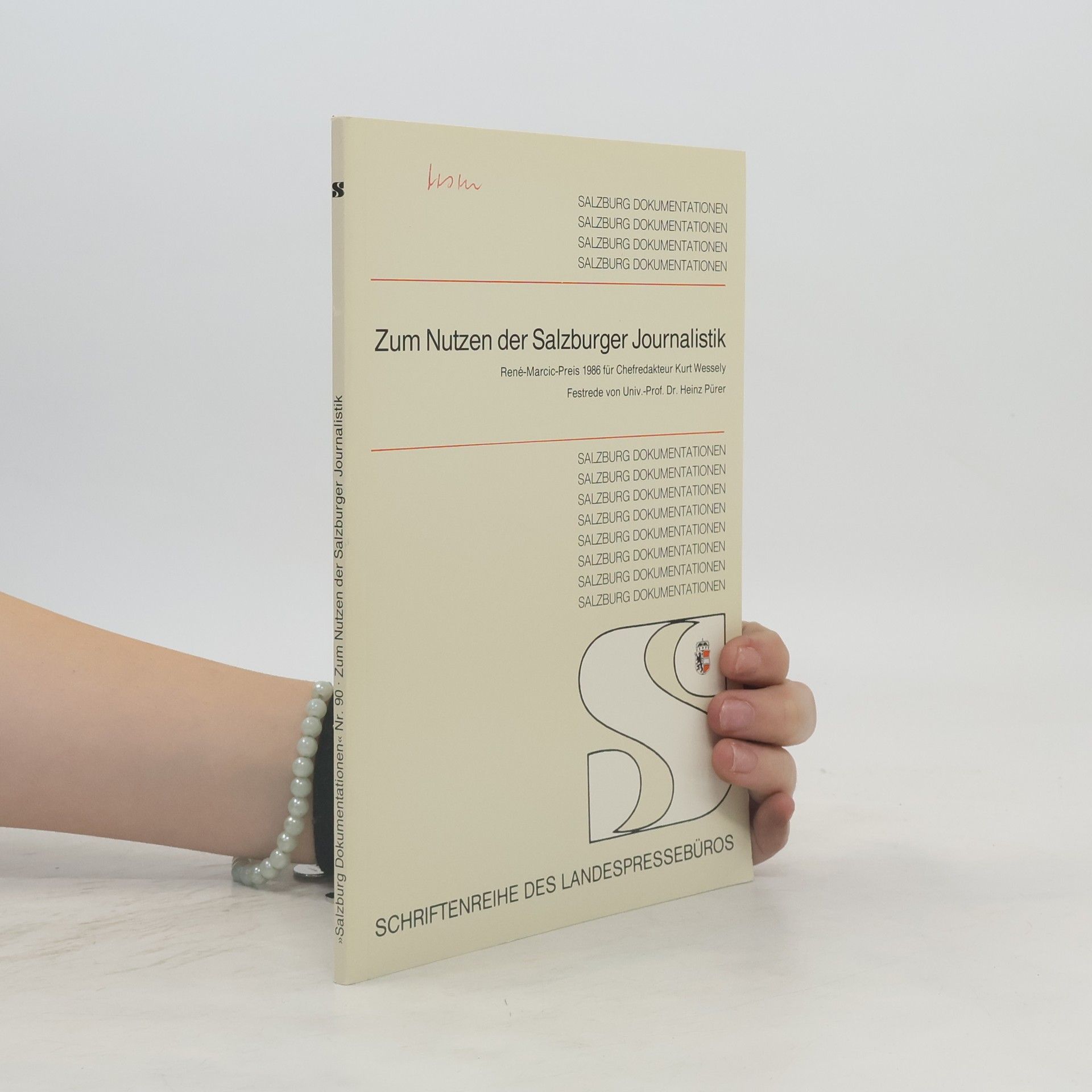 Eberhard Zwink Zum Nutzen der Salzburger Journalistik