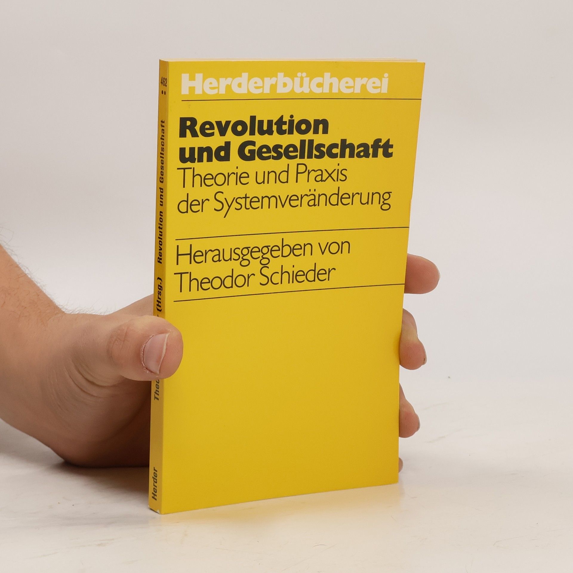 Theodor Schieder Revolution und Gesellschaft