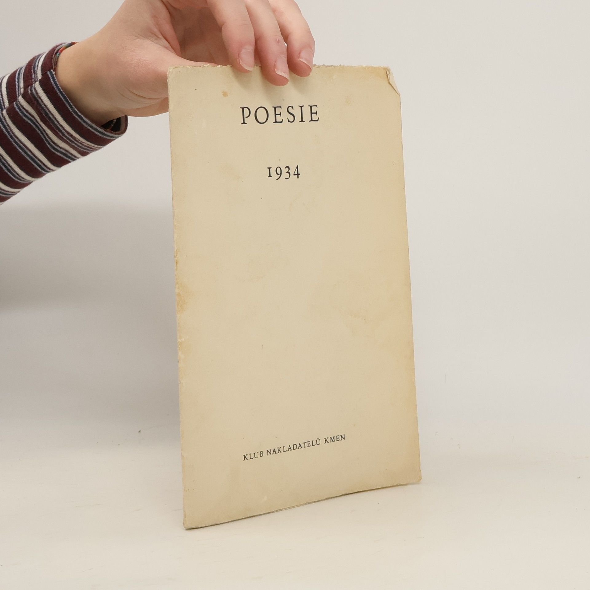 Kolektív autorov Poesie 1934 - osm básní