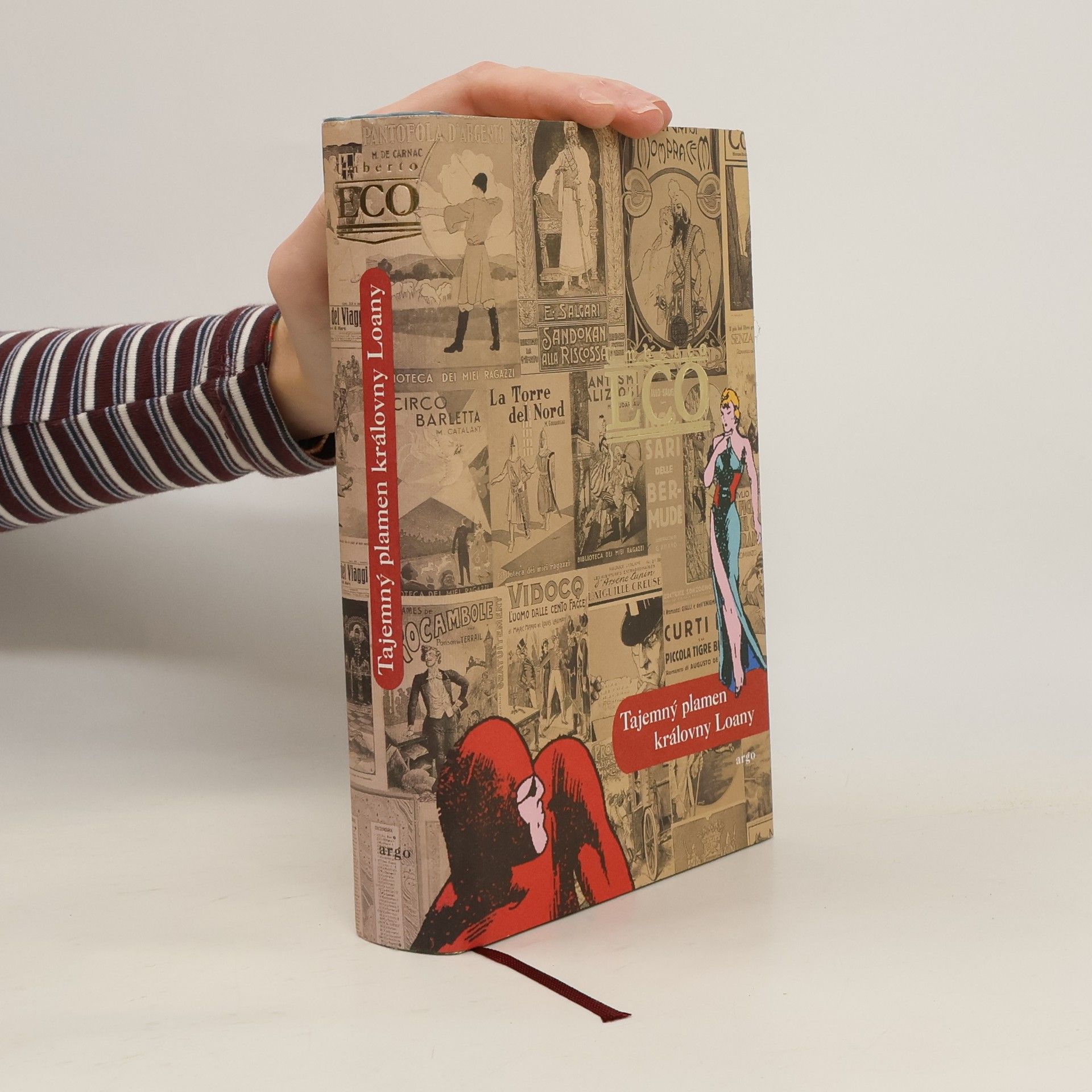 Umberto Eco Tajemný plamen královny Loany: Ilustrovaný román