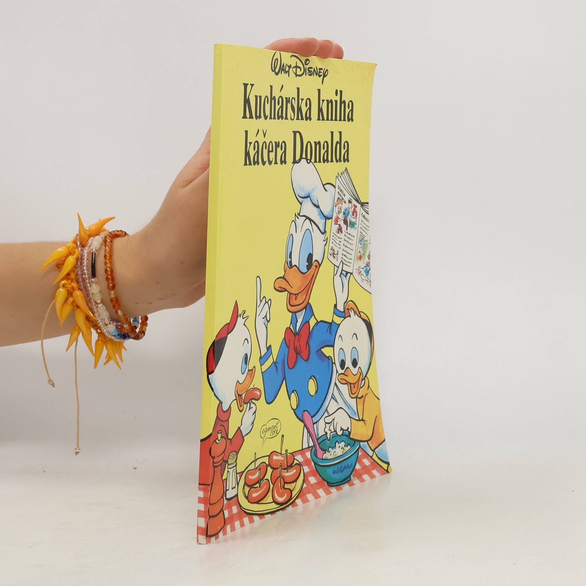 Walt Disney Kuchárska kniha káčera Donalda