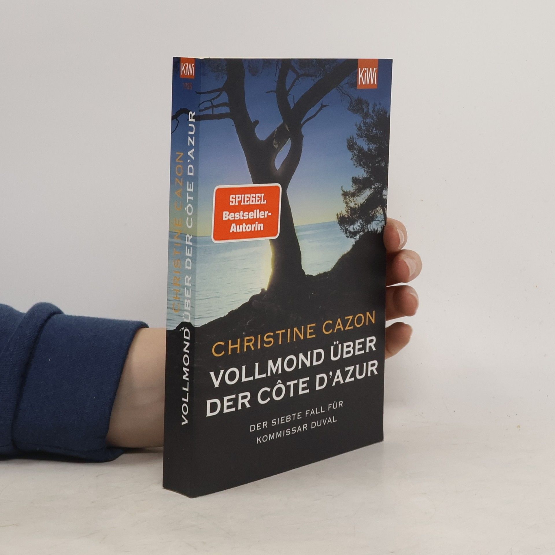 Vollmond über der Côte d'Azur