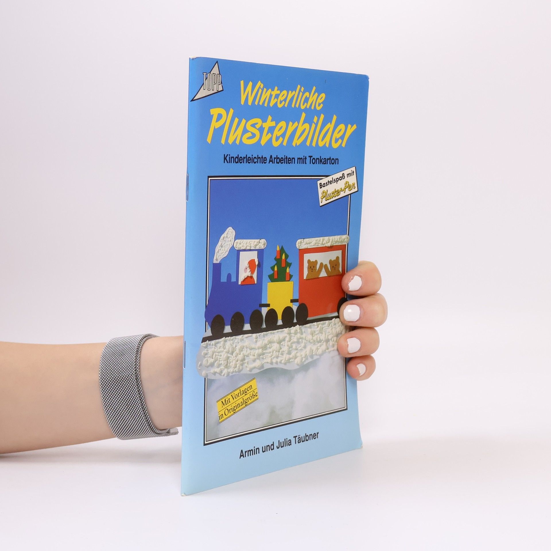 Autorenkollektiv Winterliche Plusterbilder Kinderleichte Arbeiten mit Tonkarton