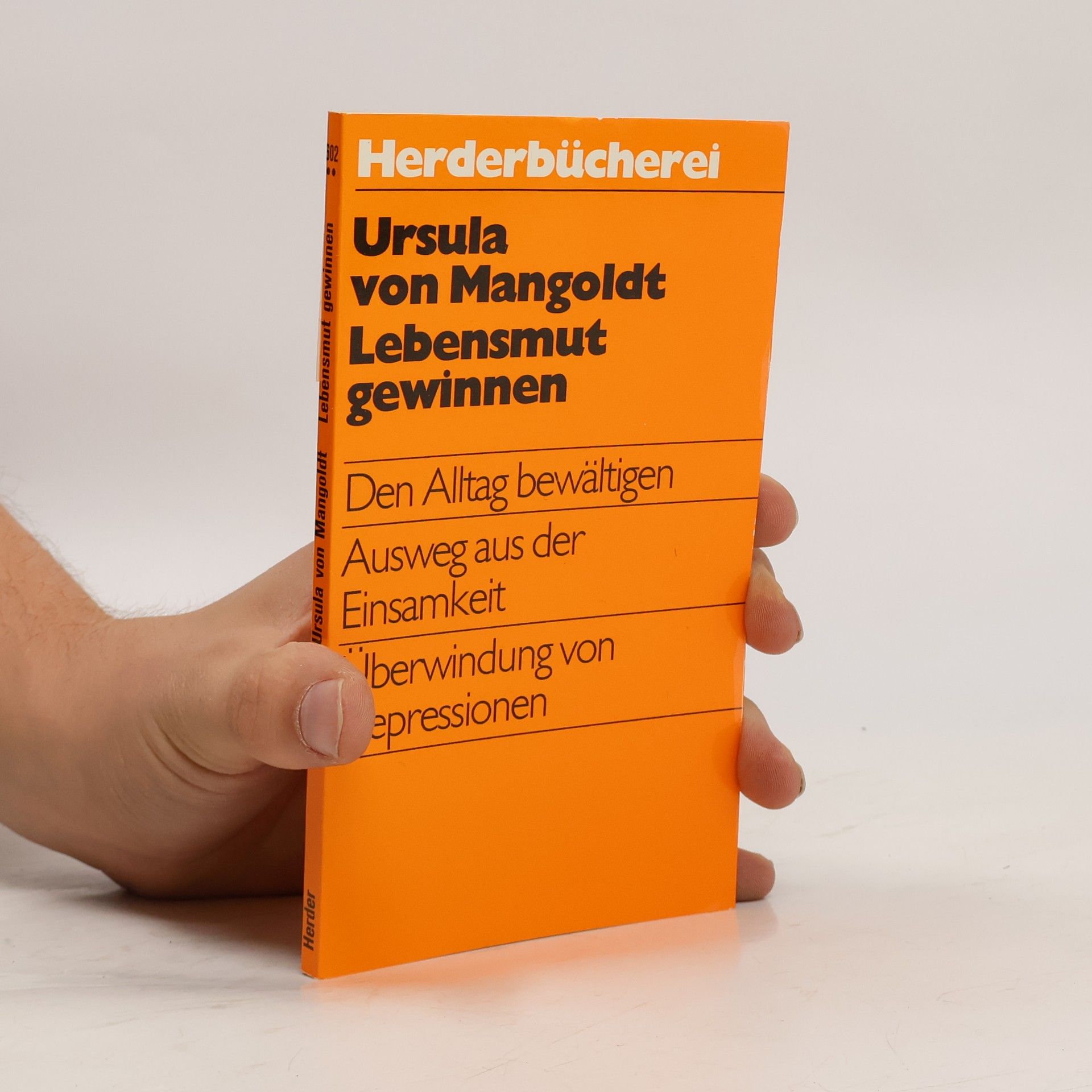 Ursula von Mangold Lebensmut gewinnen