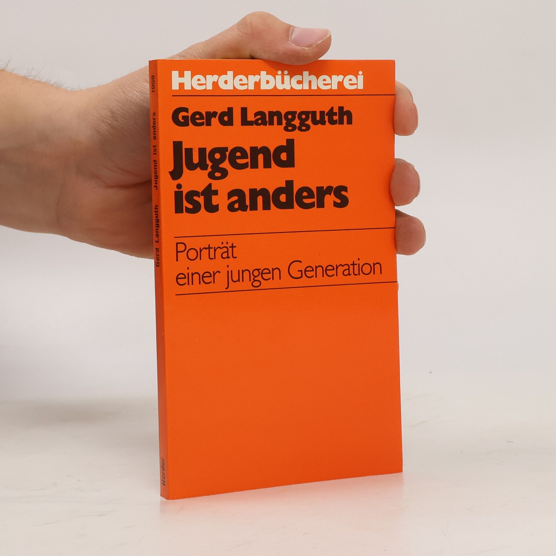 Gerd Langguth Jugend ist anders