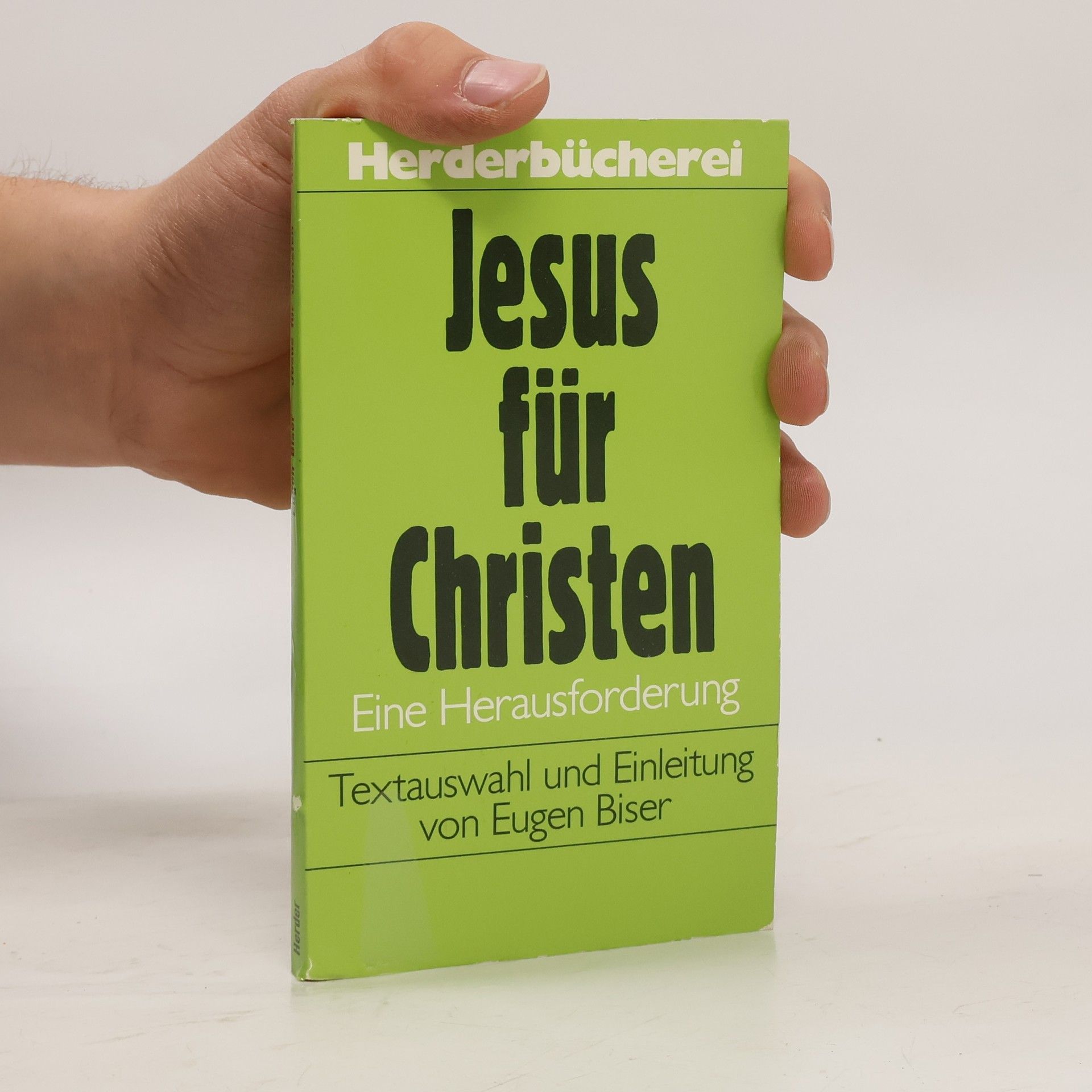 Eugen Biser Jesus für Christen