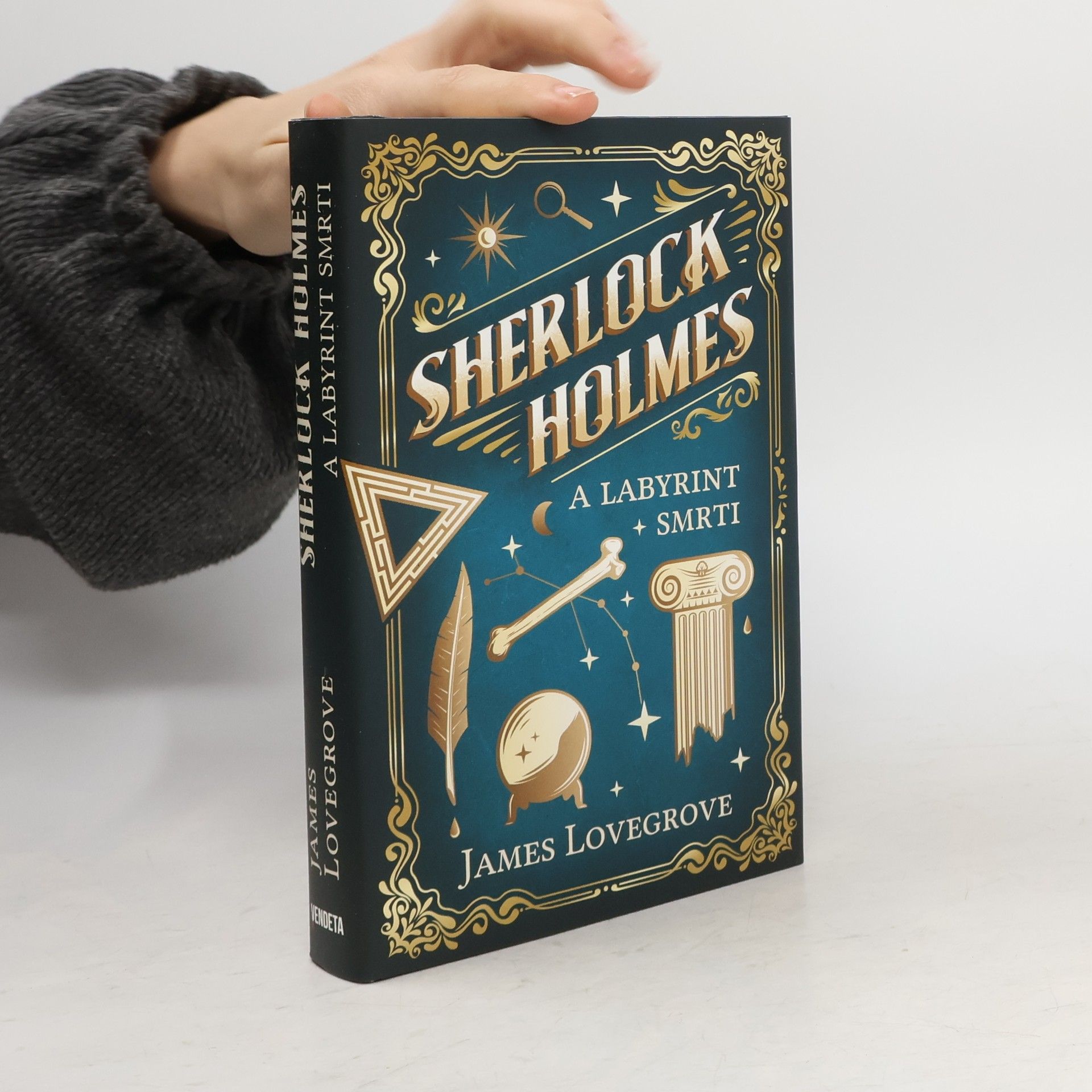 James Lovegrove Sherlock Holmes a Labyrint smrti