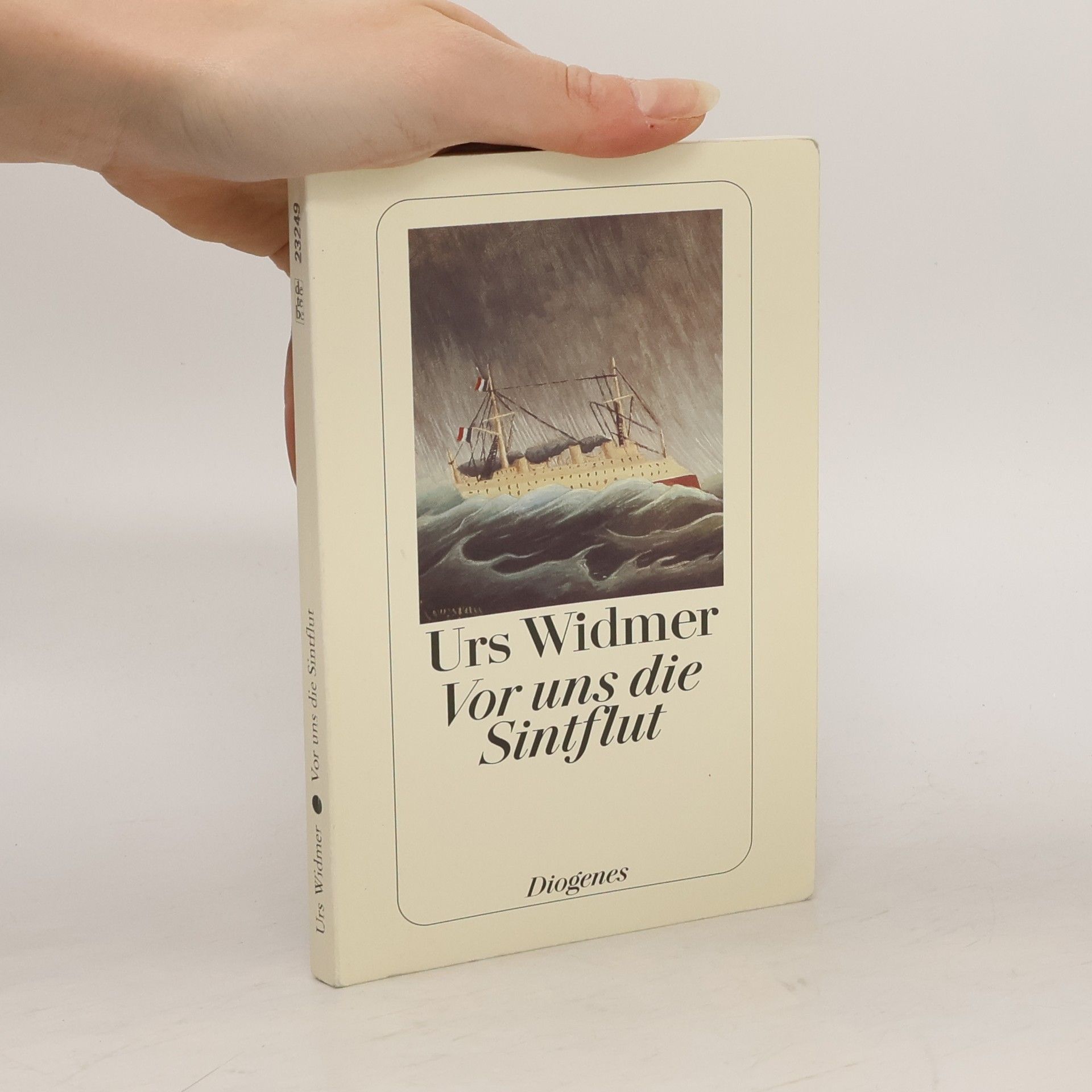 Urs Widmer Vor uns die Sintflut