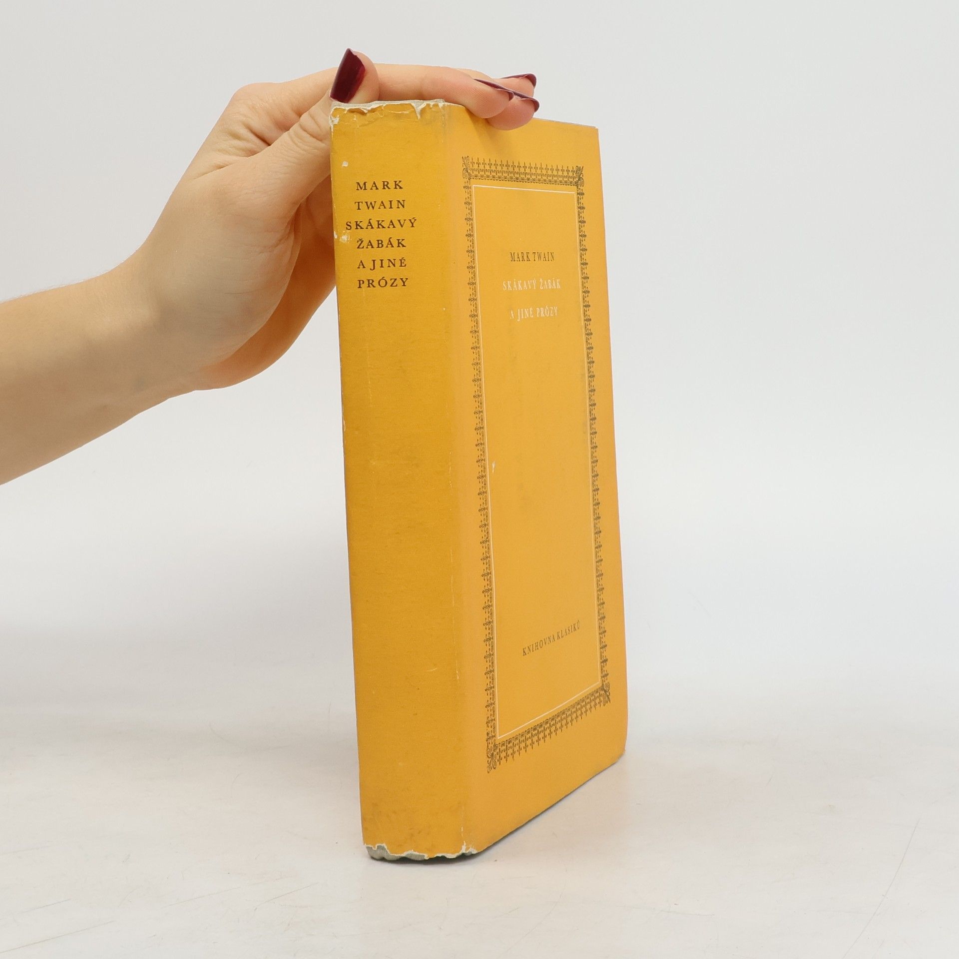 Mark Twain Skákavý žabák a jiné prózy