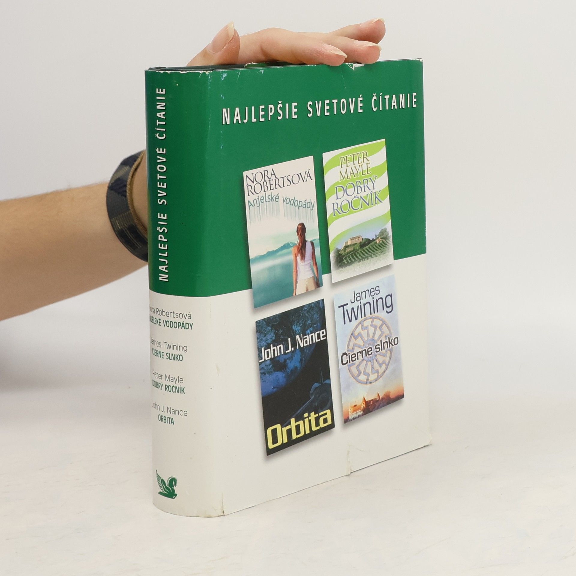 Najlepšie svetové čítanie: Anjelské vodopády; Čierne slnko; Dobrý ročník; Orbita