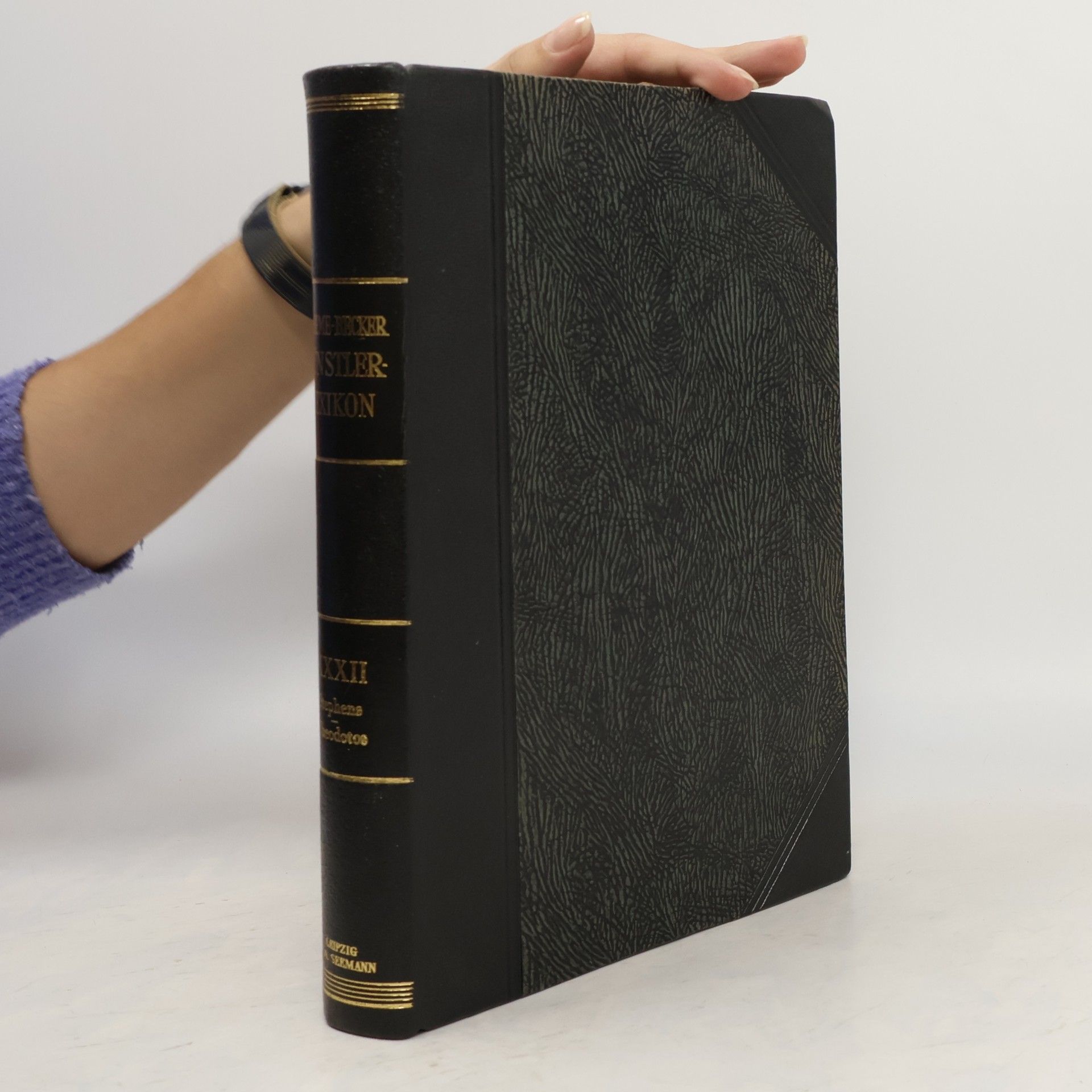 Hans Vollmer Allgemeines Lexikon der bildenden Künstler von der Antike bis zur Gegenwart 32