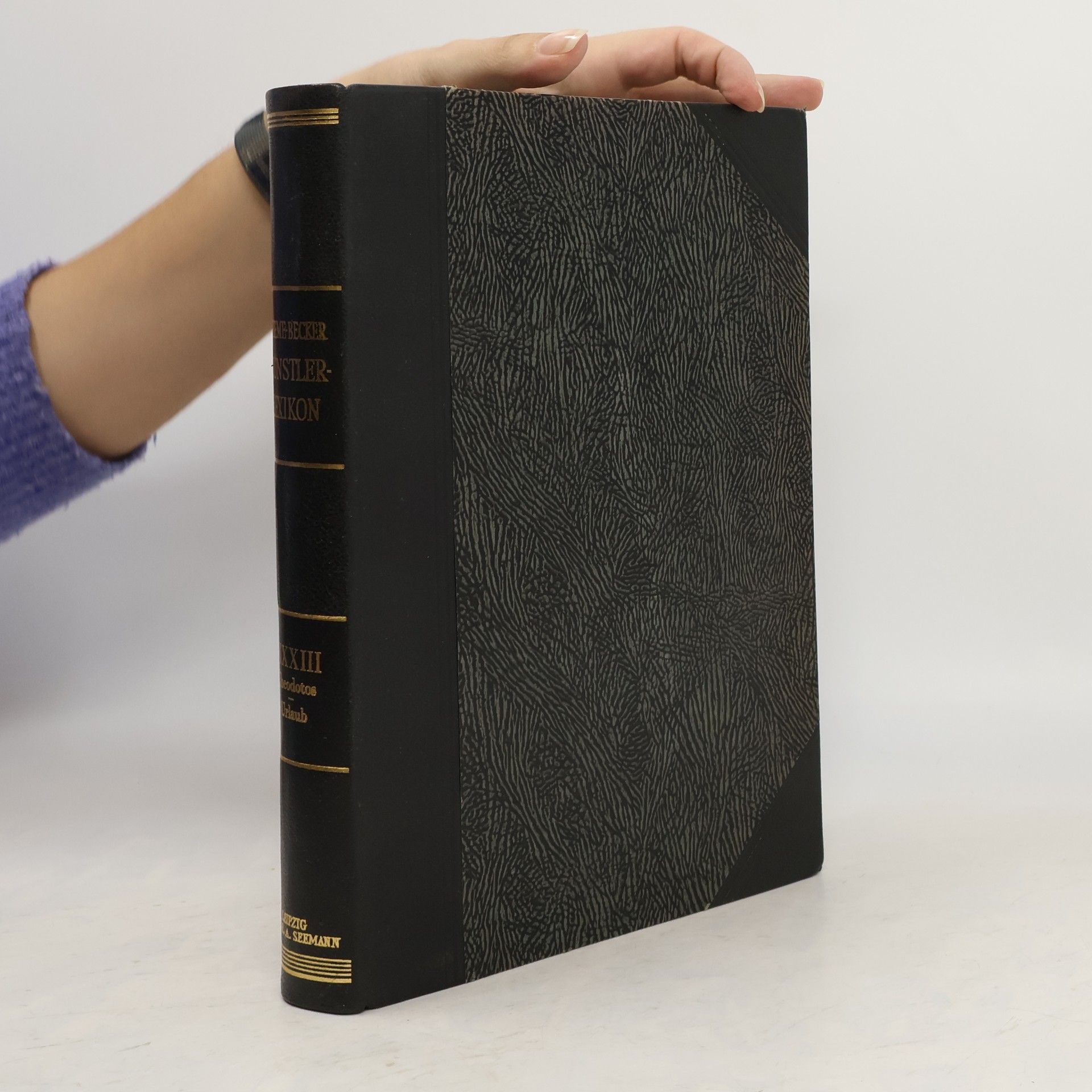 Hans Vollmer Allgemeines Lexikon der bildenden Künstler von der Antike bis zur Gegenwart 33