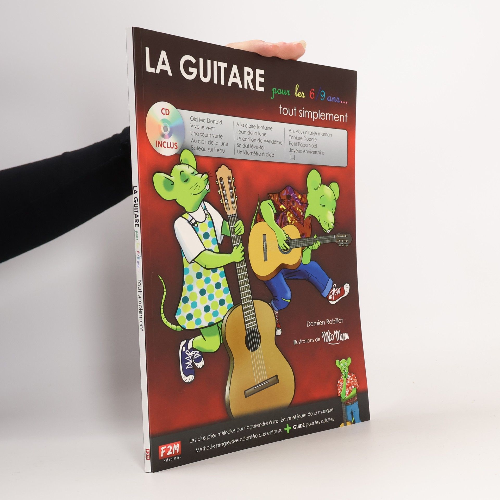 Damien Robillot La Guitare pour les 6/9 ans...