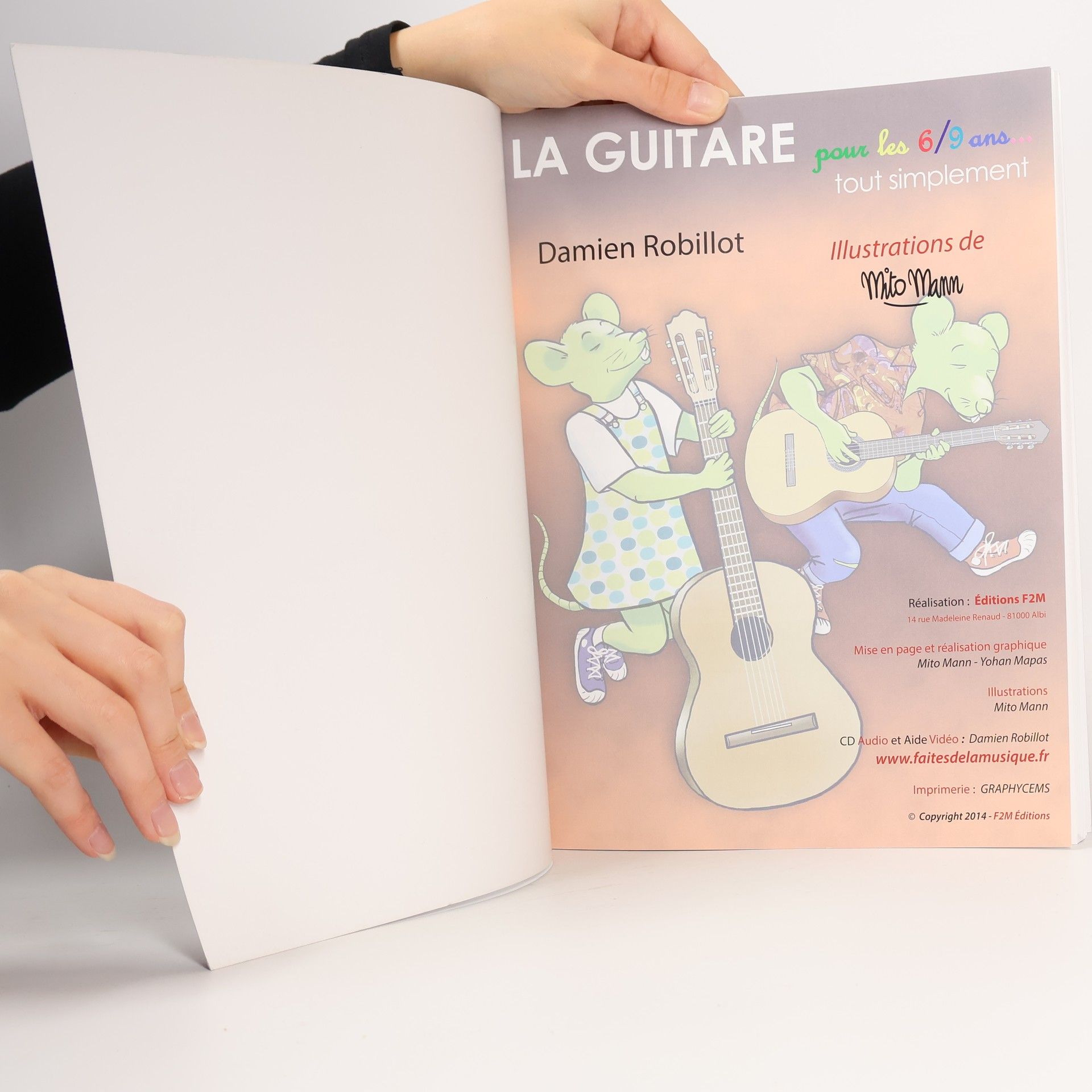 Damien Robillot La Guitare pour les 6/9 ans...