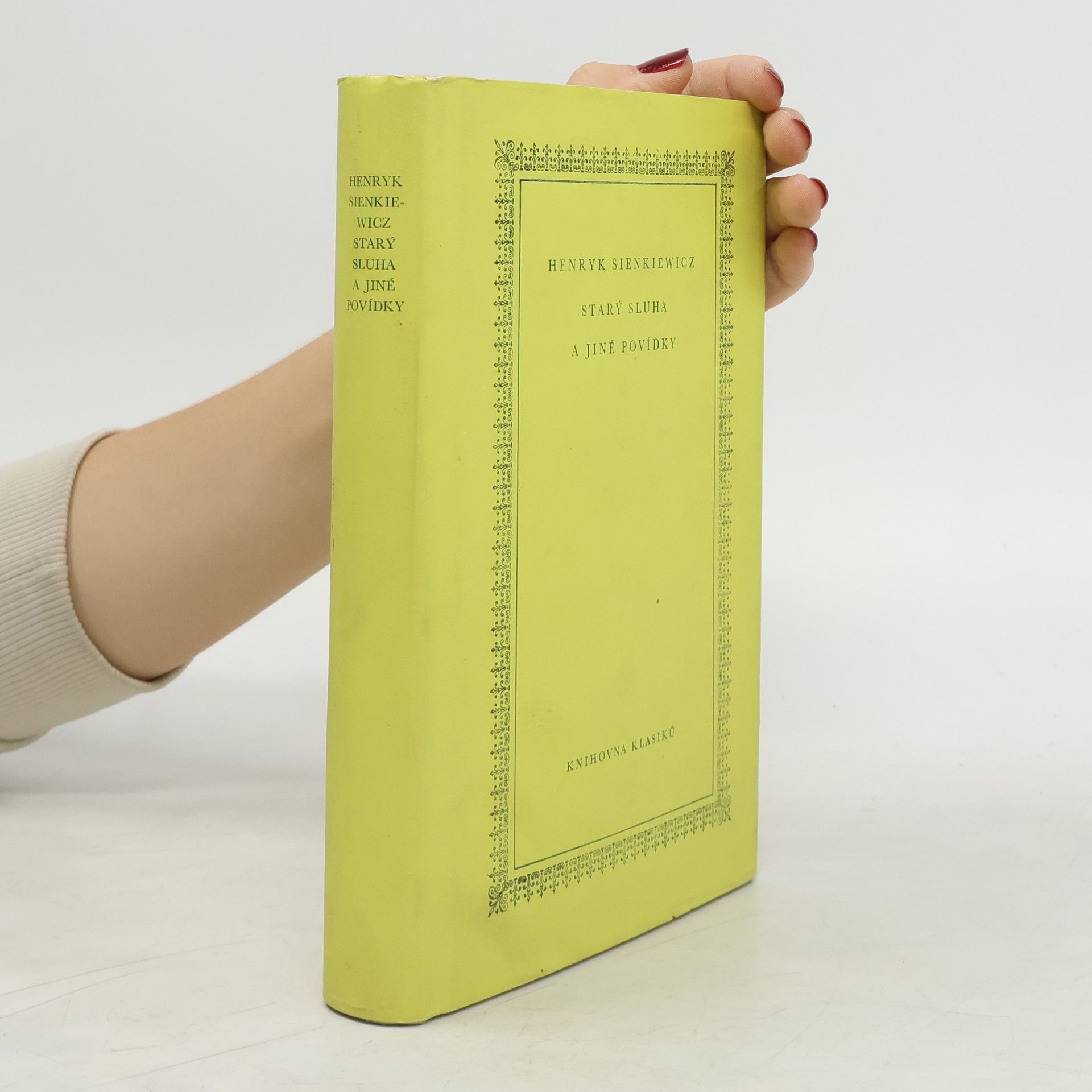 Henryk Sienkiewicz Starý sluha a jiné povídky