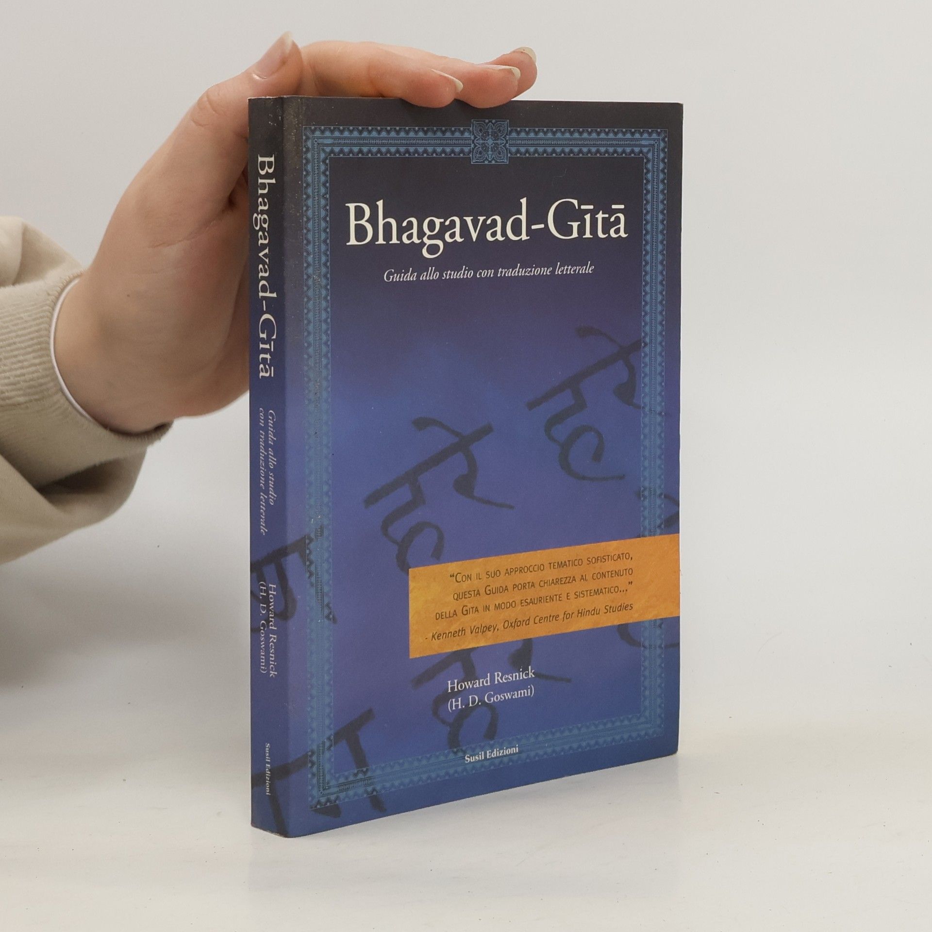 Howard J. Resnick Bhagavad-Gita. Guida allo studio con tradizione letterale