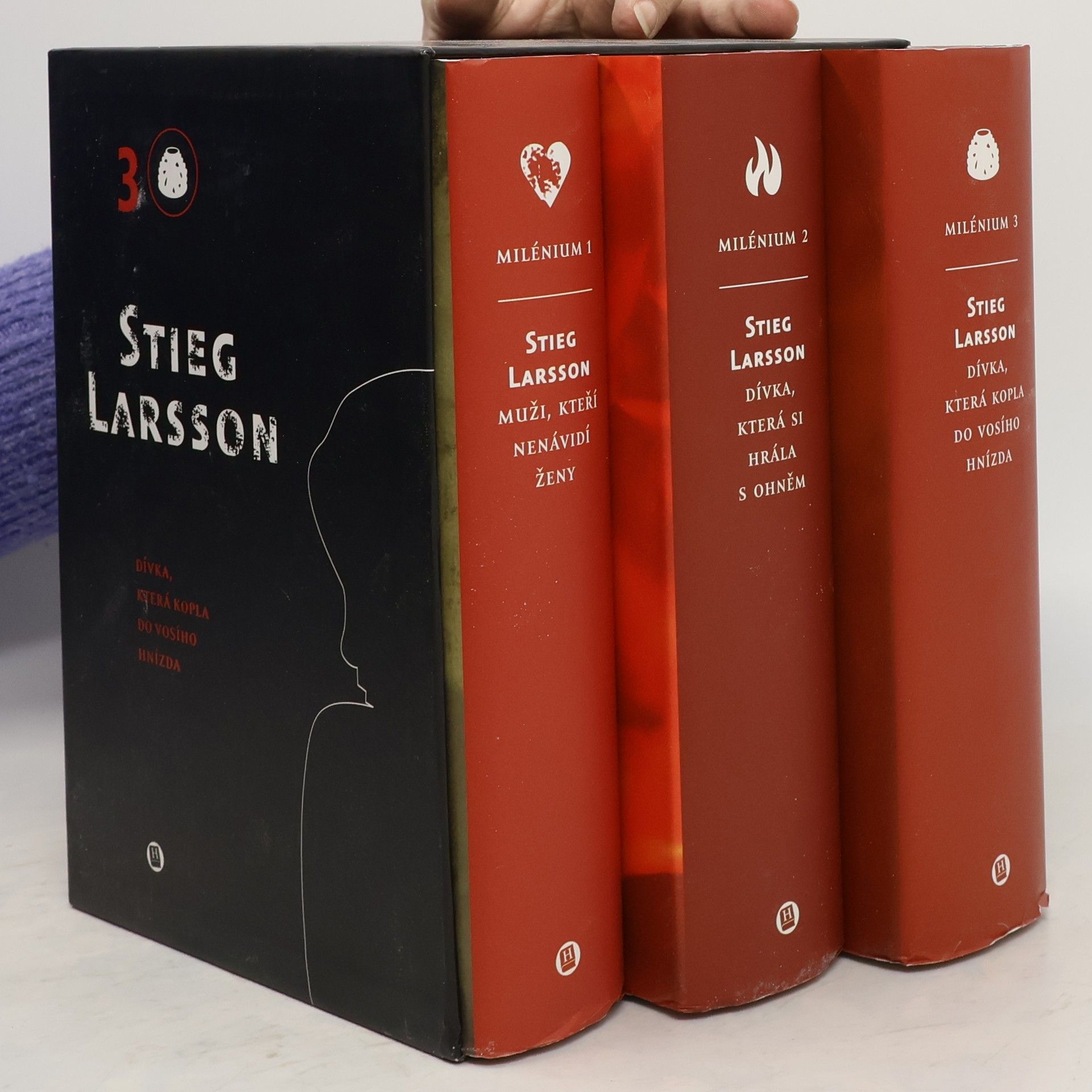 Stieg Larsson Milénium 1-3