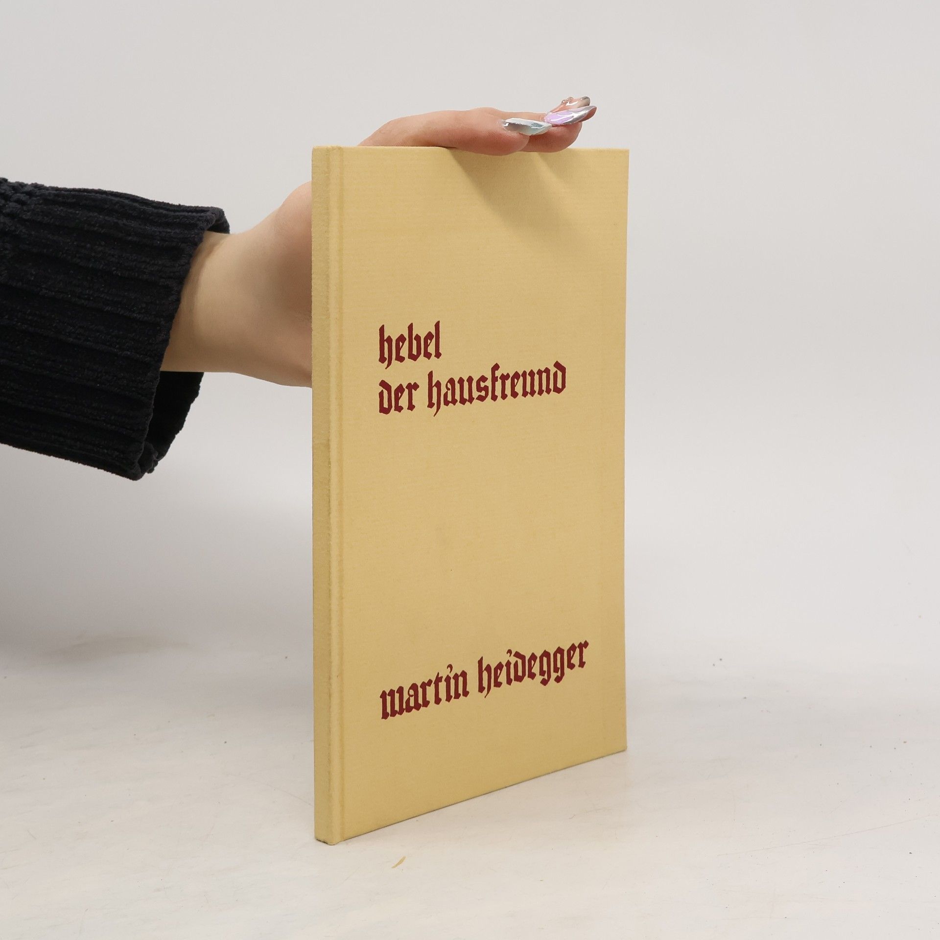 Martin Heidegger Hebel der Hausfreund