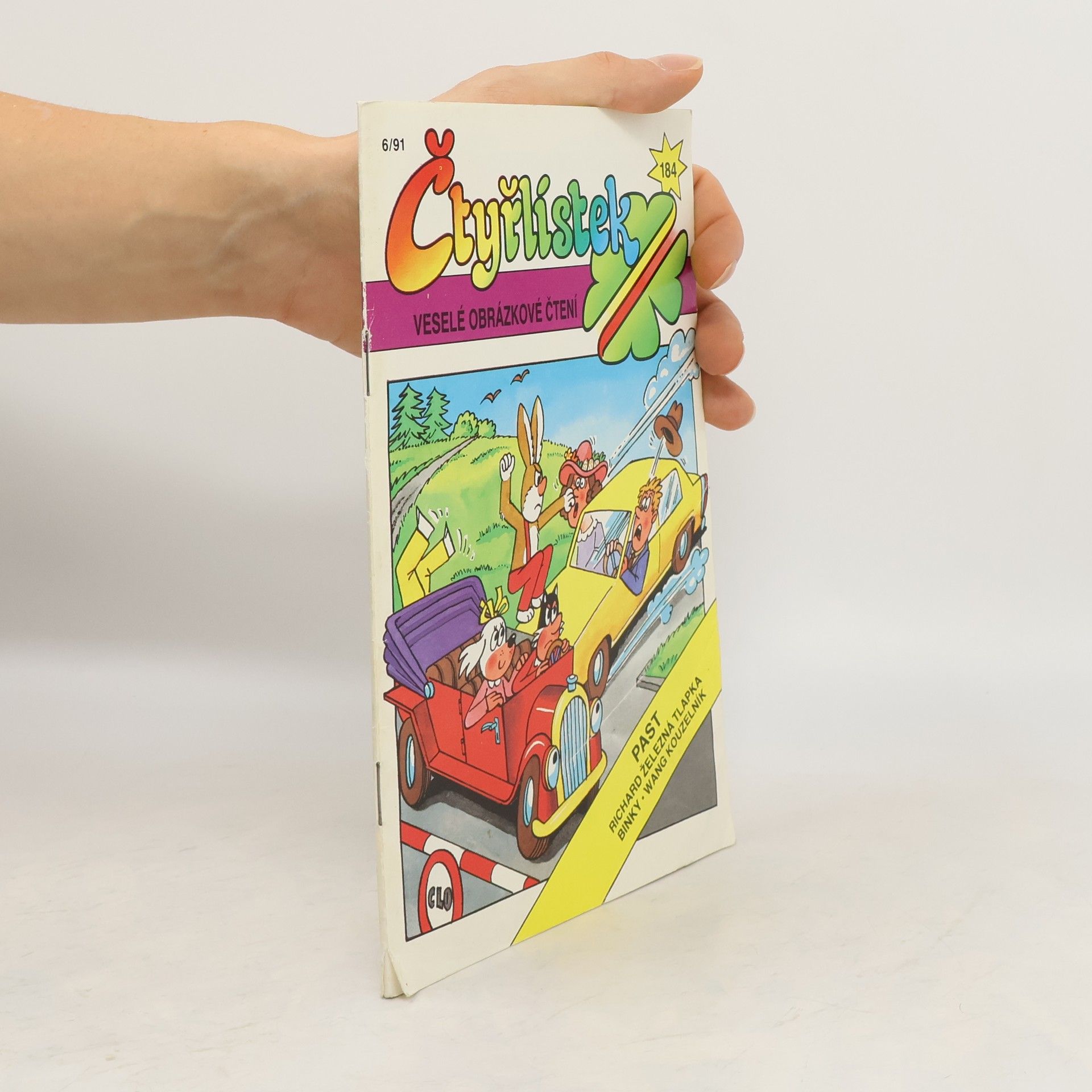 Collectif d'auteurs Čtyřlístek 184. 6/1991. Past