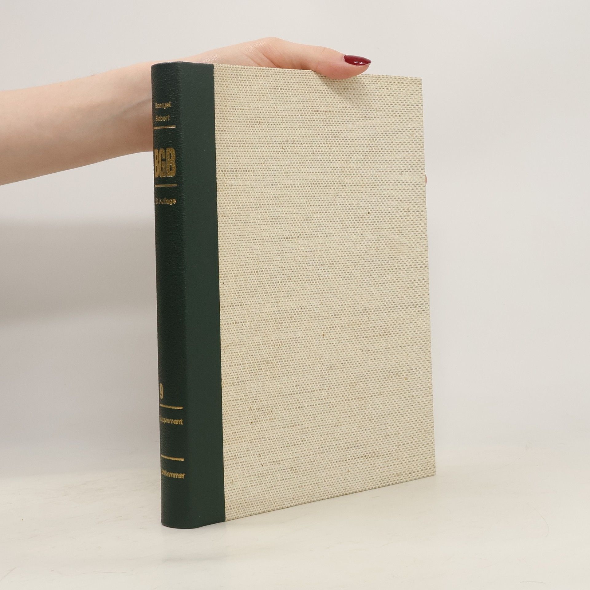 Collectif d'auteurs Bürgerliches Gesetzbuch 9