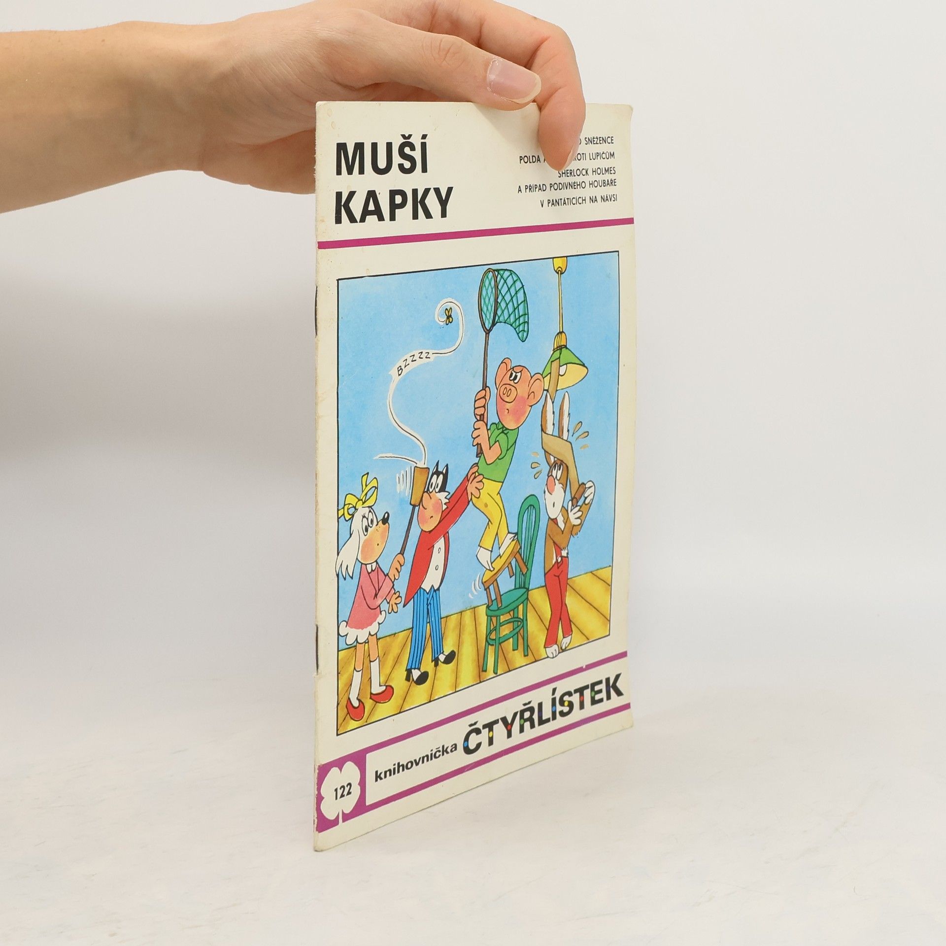 Jaroslav Němeček Čtyřlístek 122. Muší kapky